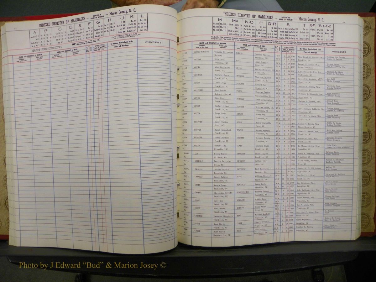 Macon Marriage Index, Male & Female 1943-1998 253.JPG