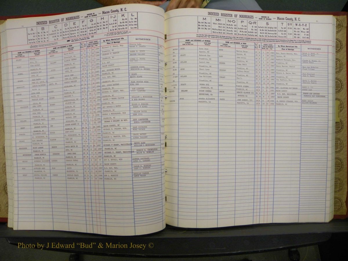 Macon Marriage Index, Male & Female 1943-1998 265.JPG