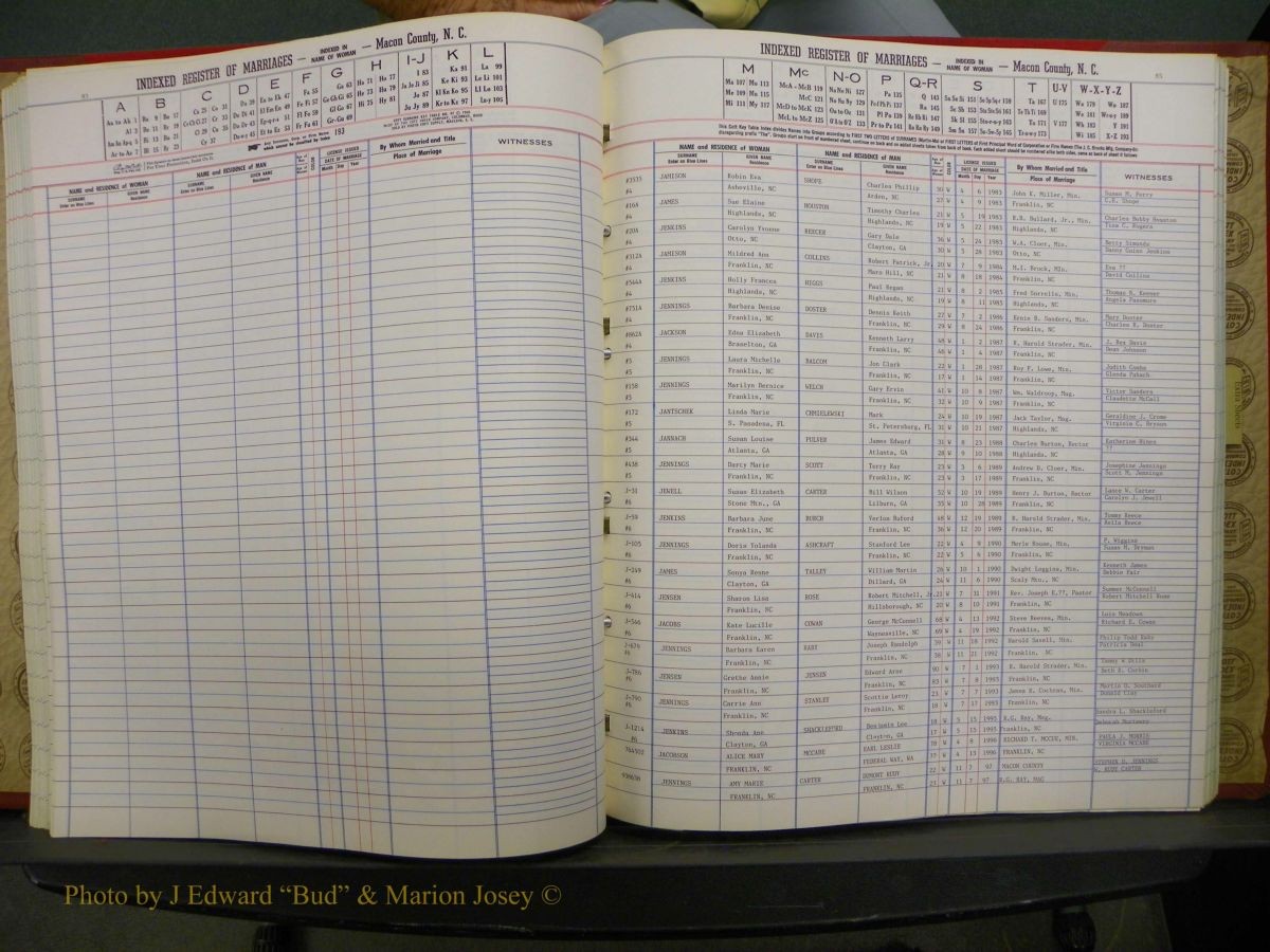 Macon Marriage Index, Male & Female 1943-1998 266.JPG