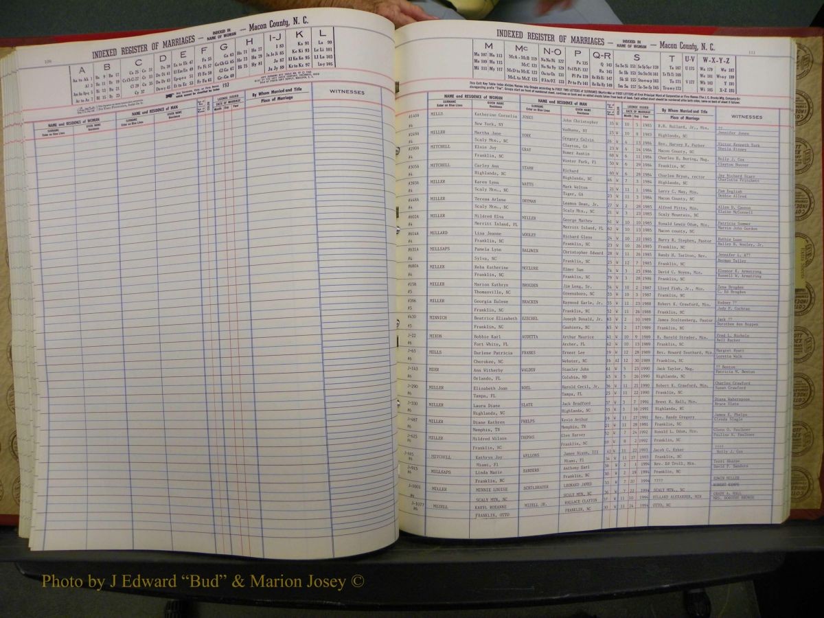 Macon Marriage Index, Male & Female 1943-1998 285.JPG