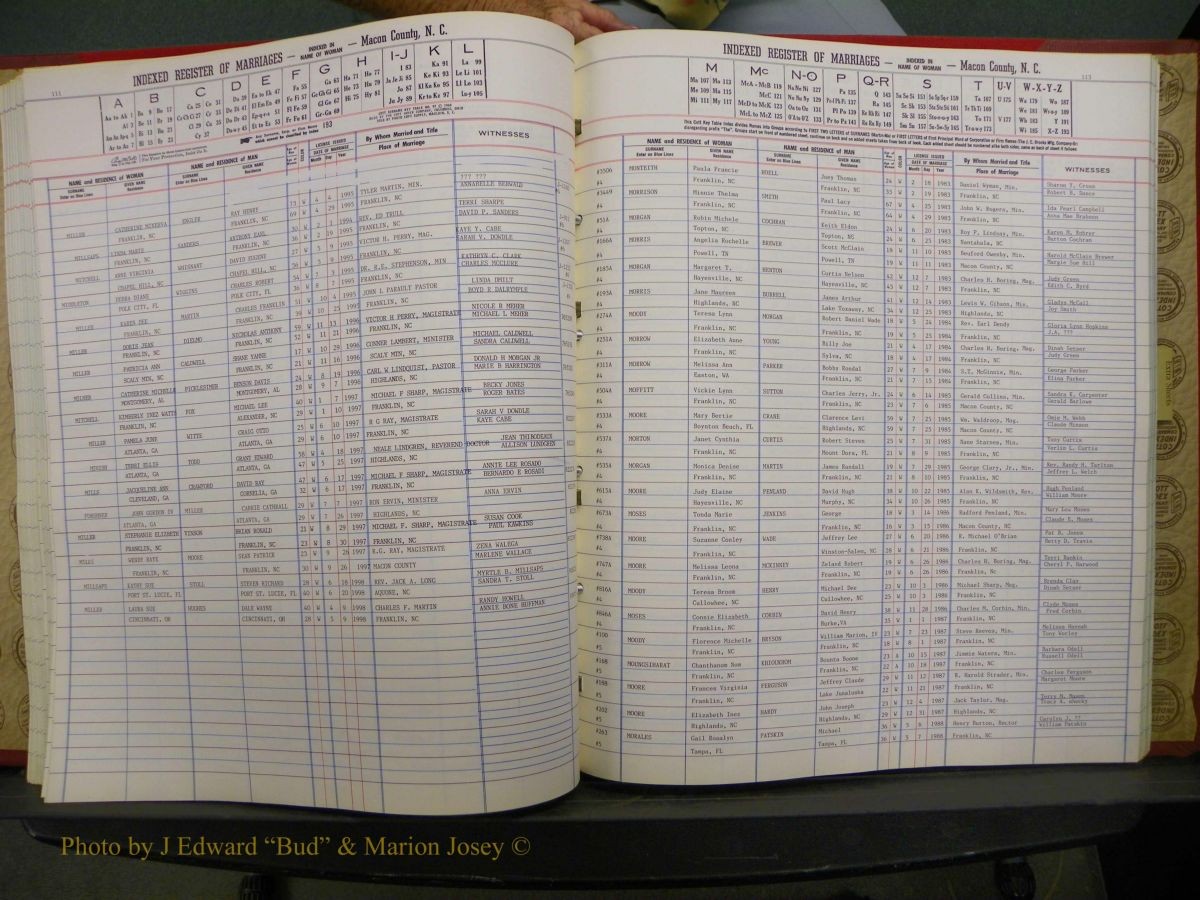 Macon Marriage Index, Male & Female 1943-1998 287.JPG