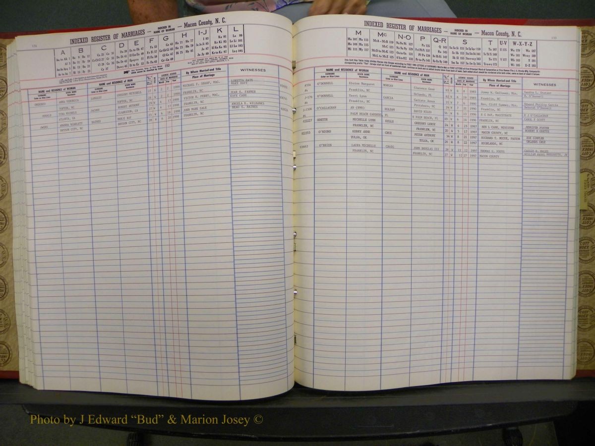 Macon Marriage Index, Male & Female 1943-1998 297.JPG