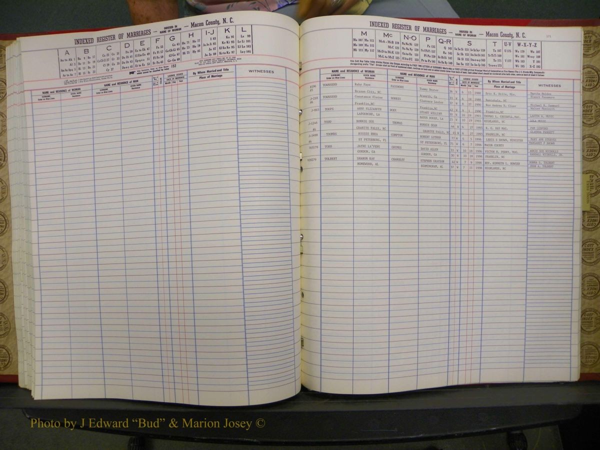 Macon Marriage Index, Male & Female 1943-1998 325.JPG