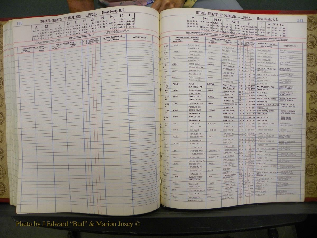 Macon Marriage Index, Male & Female 1943-1998 340.JPG