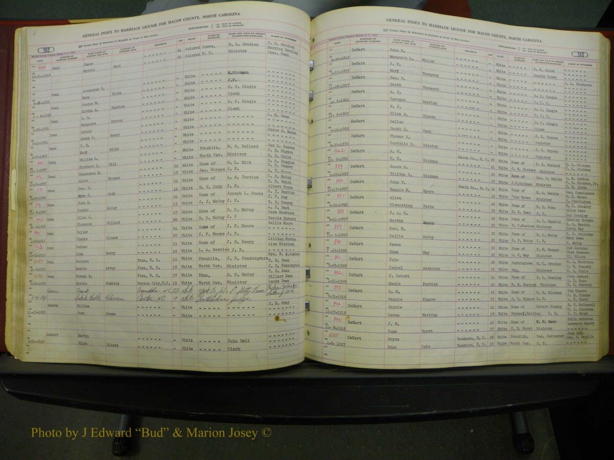 Macon Marriage Index, Male & Female, 1828-1982 076.JPG