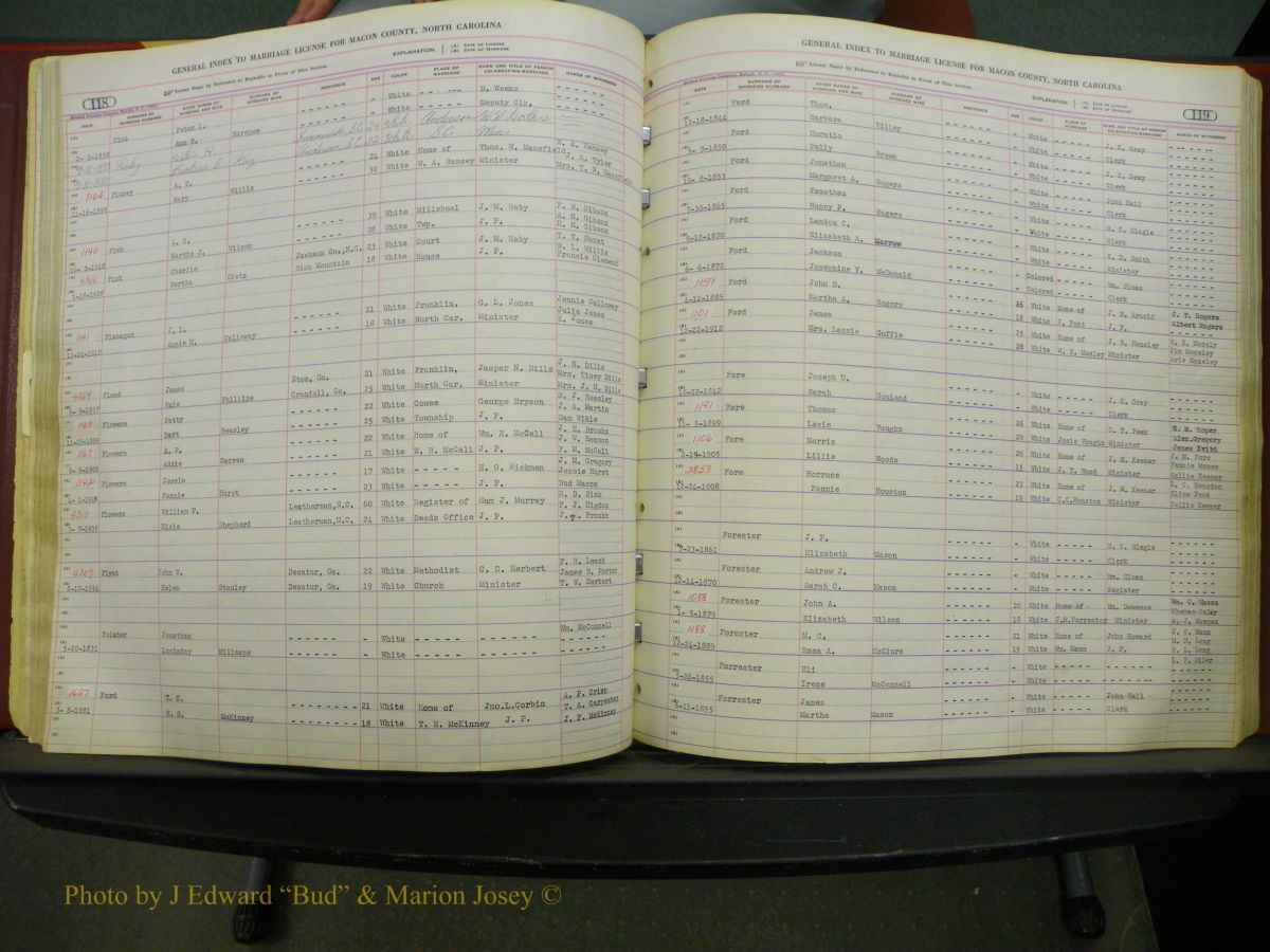 Macon Marriage Index, Male & Female, 1828-1982 089.JPG