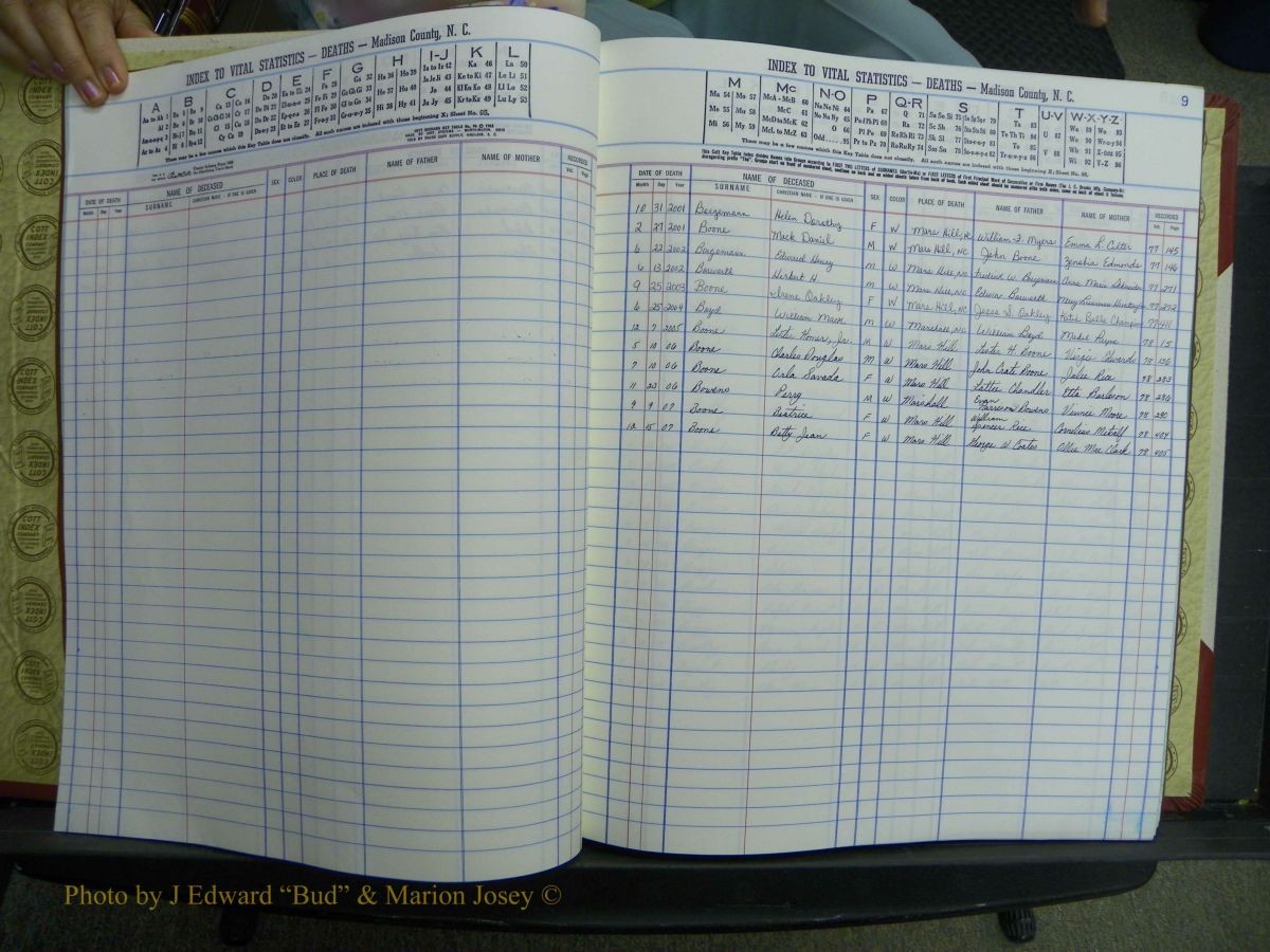 Madison Births & Deaths, Book 2, L-Z, + Delayed Book 2 694.JPG