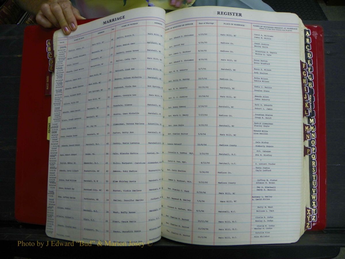 Madison Marriages, 1980-1999 032.JPG