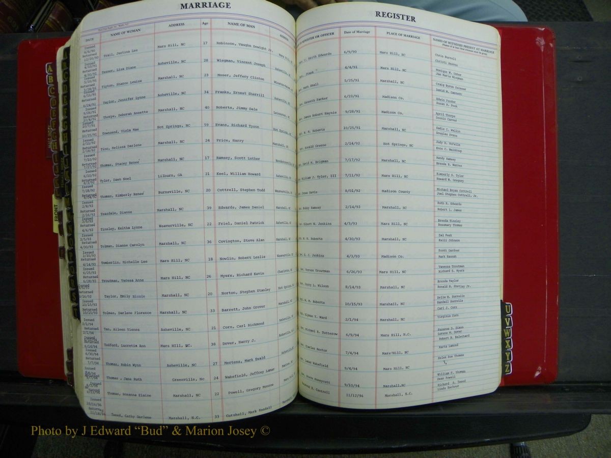 Madison Marriages, 1980-1999 215.JPG