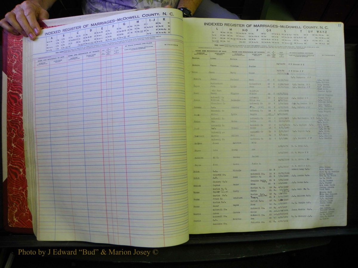 McDowell Marriages, 1851-1991 101.JPG
