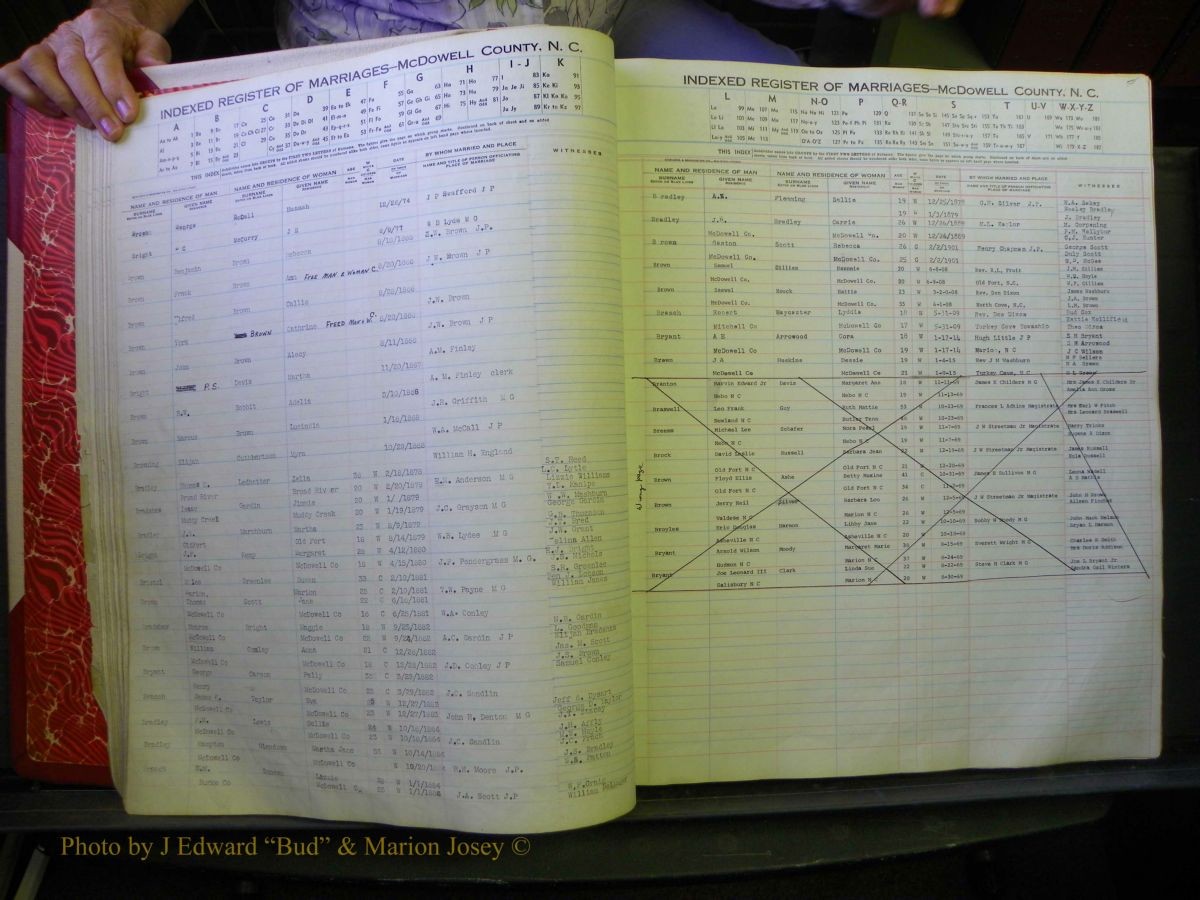 McDowell Marriages, 1851-1991 108.JPG