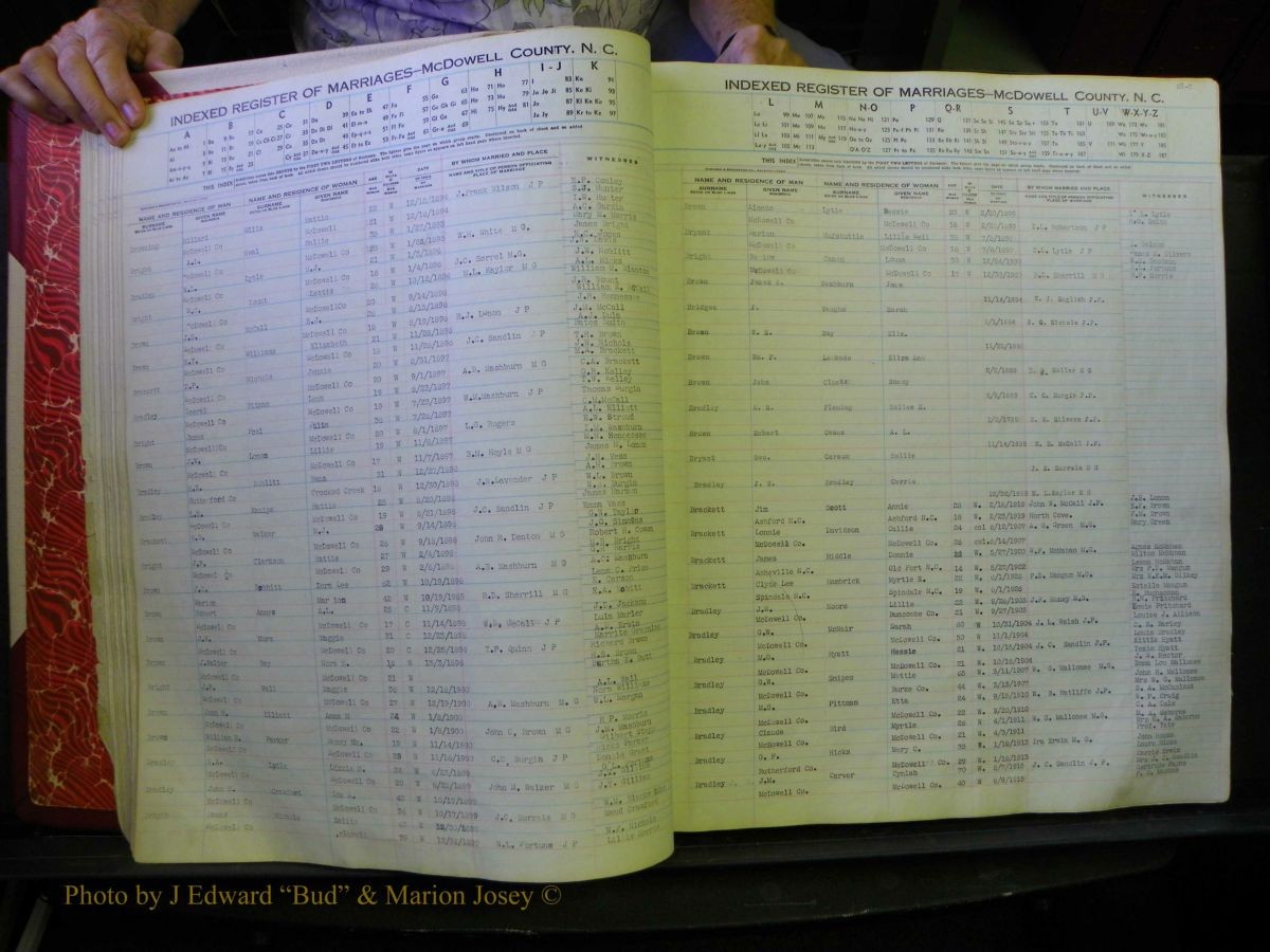 McDowell Marriages, 1851-1991 110.JPG