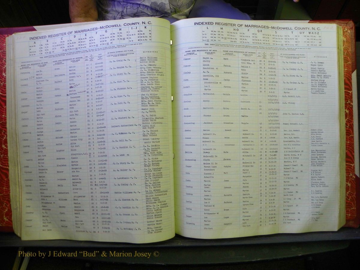 McDowell Marriages, 1851-1991 160.JPG