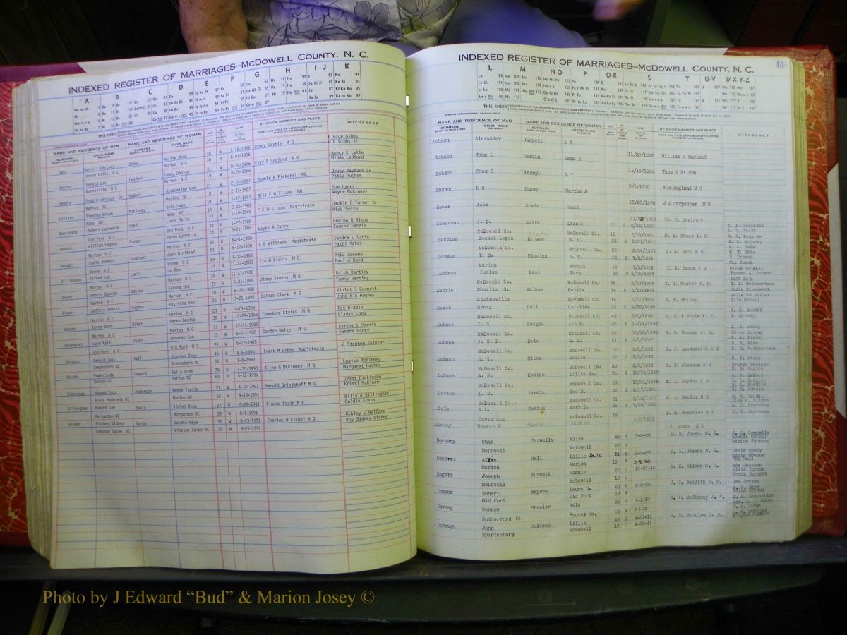 McDowell Marriages, 1851-1991 192.JPG