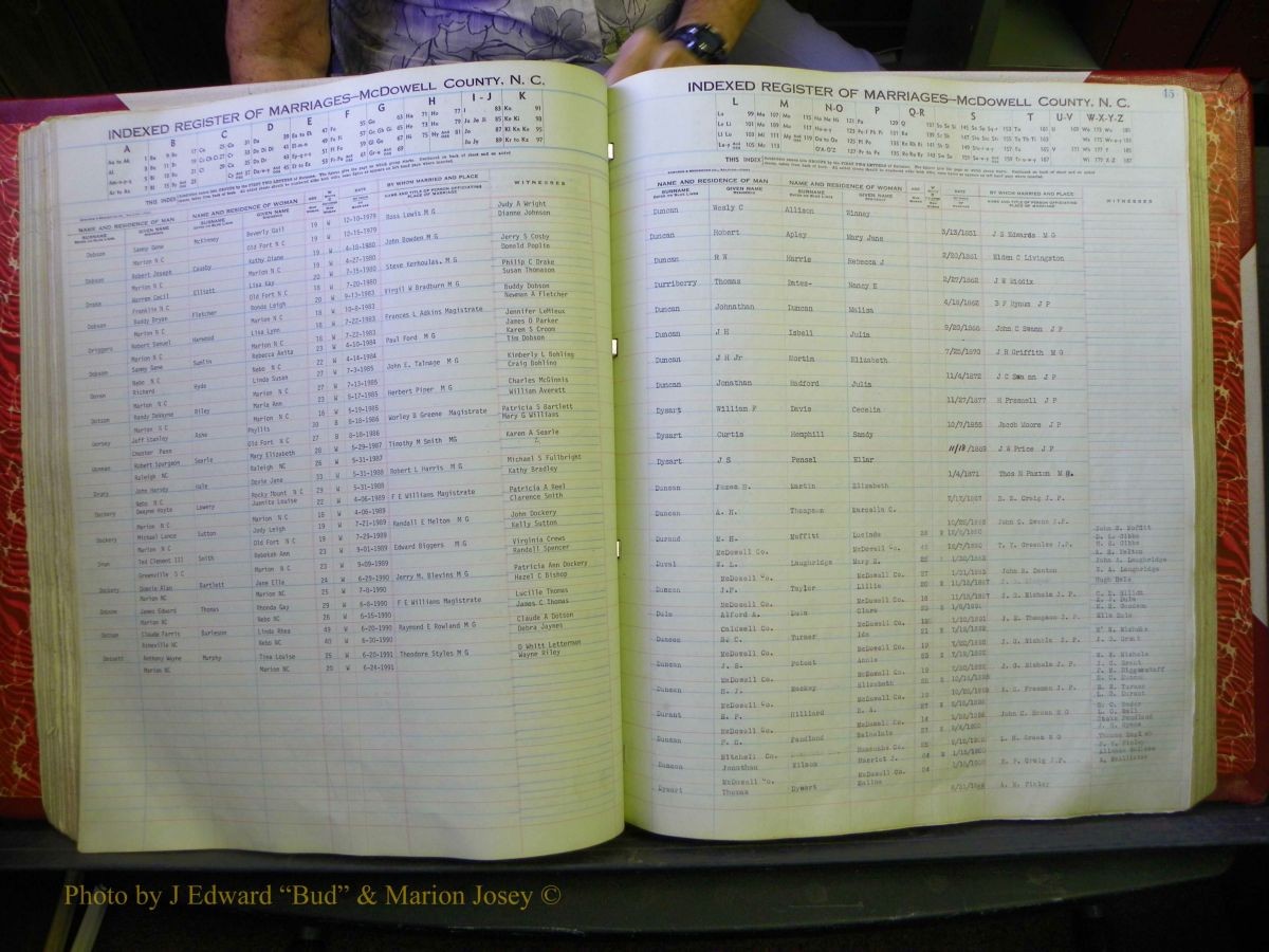 McDowell Marriages, 1851-1991 195.JPG