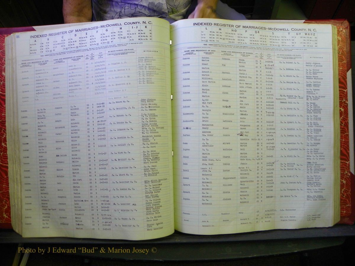 McDowell Marriages, 1851-1991 196.JPG