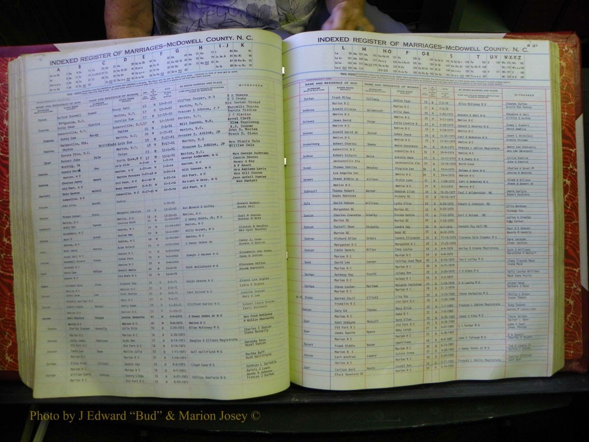 McDowell Marriages, 1851-1991 198.JPG