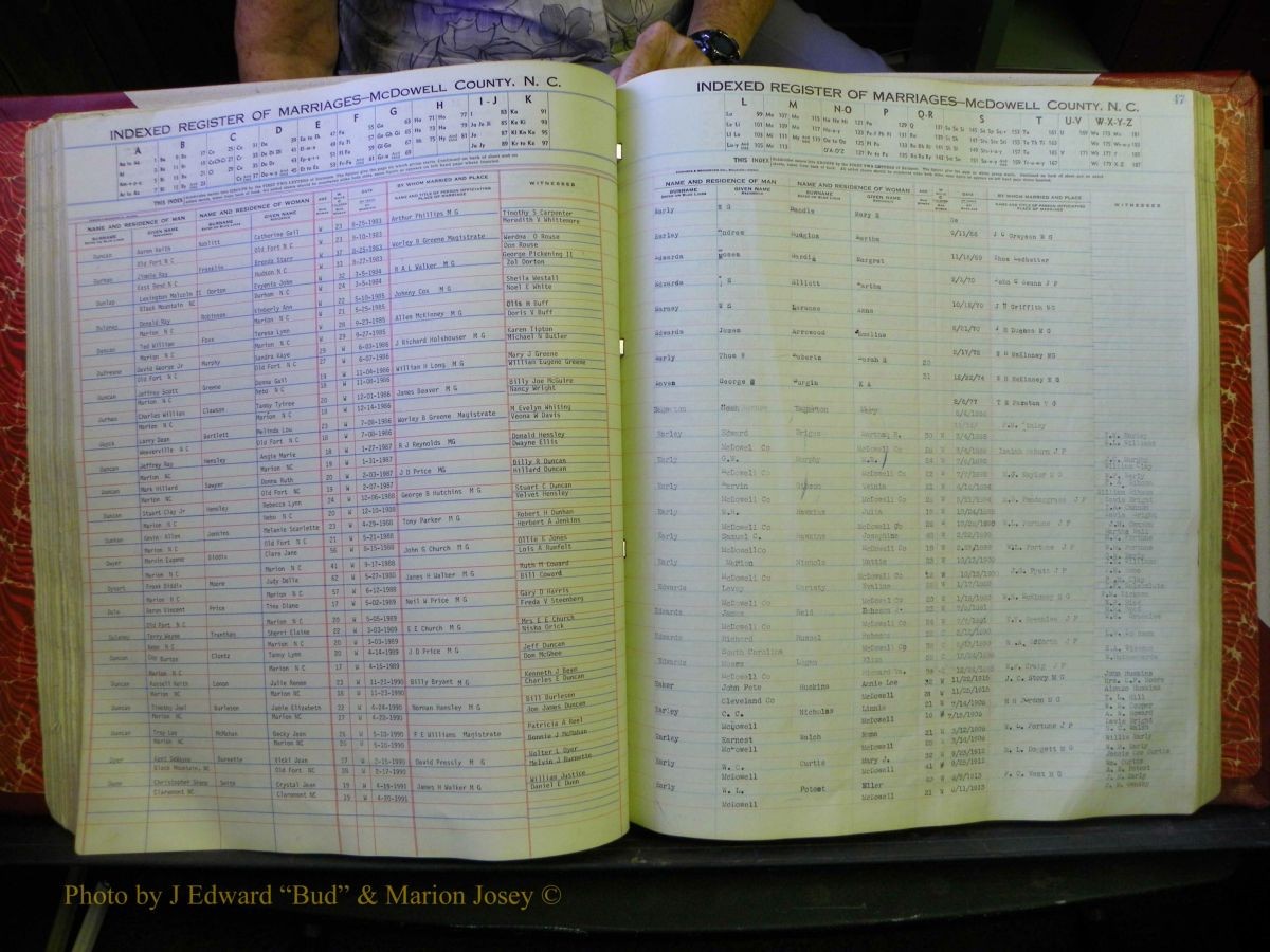 McDowell Marriages, 1851-1991 199.JPG