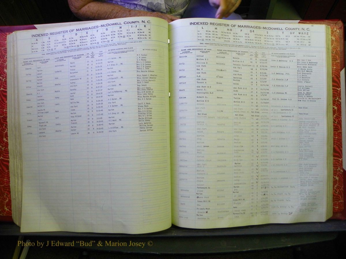 McDowell Marriages, 1851-1991 201.JPG