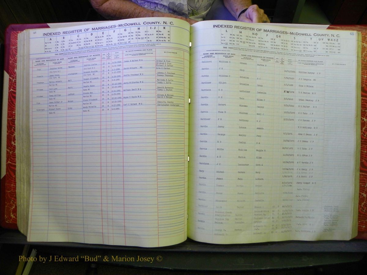 McDowell Marriages, 1851-1991 231.JPG