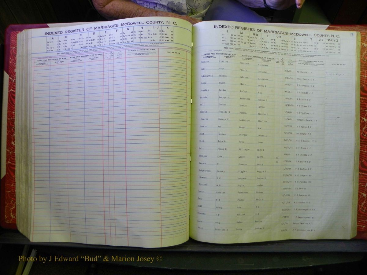 McDowell Marriages, 1851-1991 260.JPG