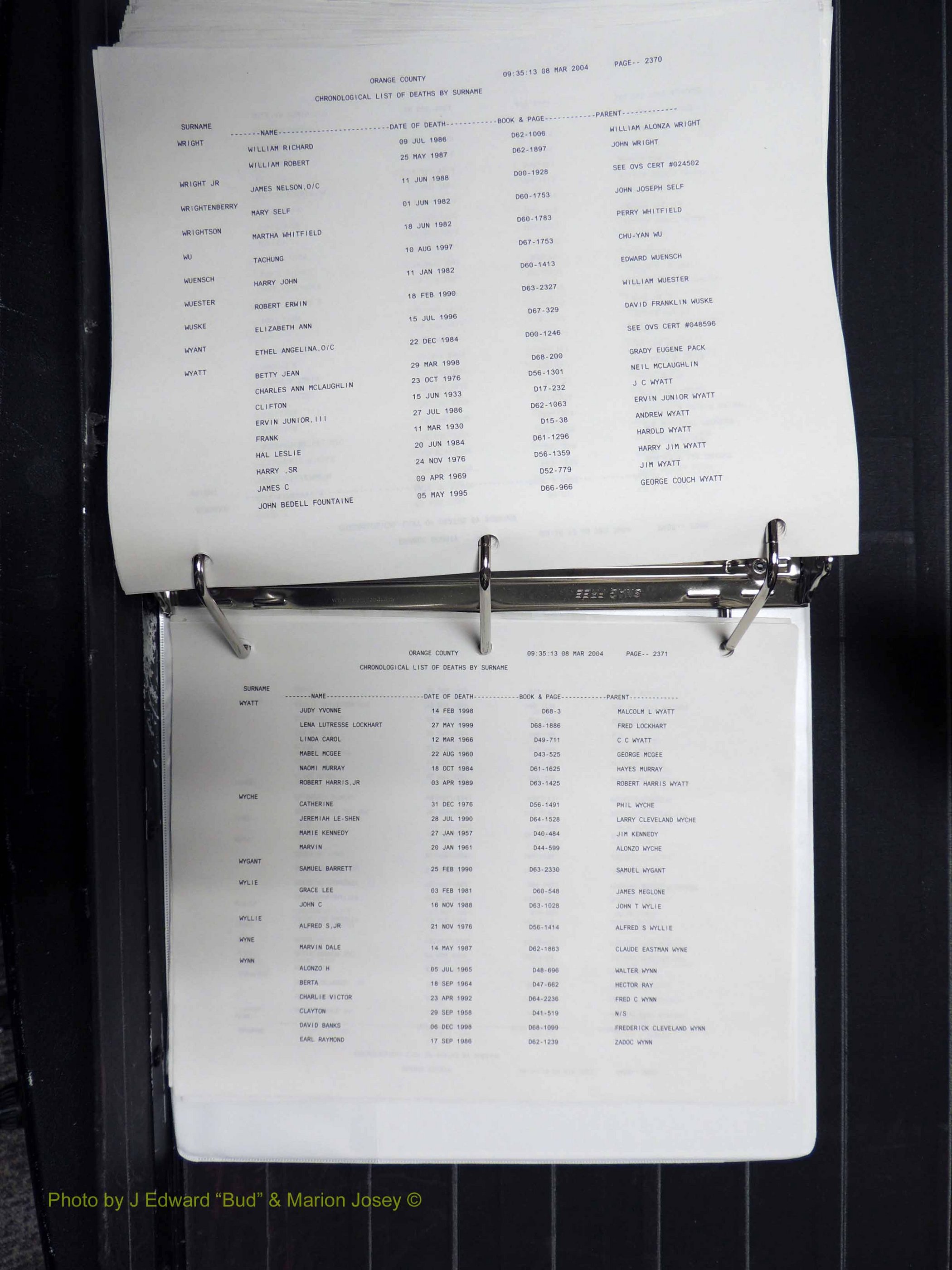 Orange Co, NC, Death Index, O-Z, 1913-1998 (512).JPG