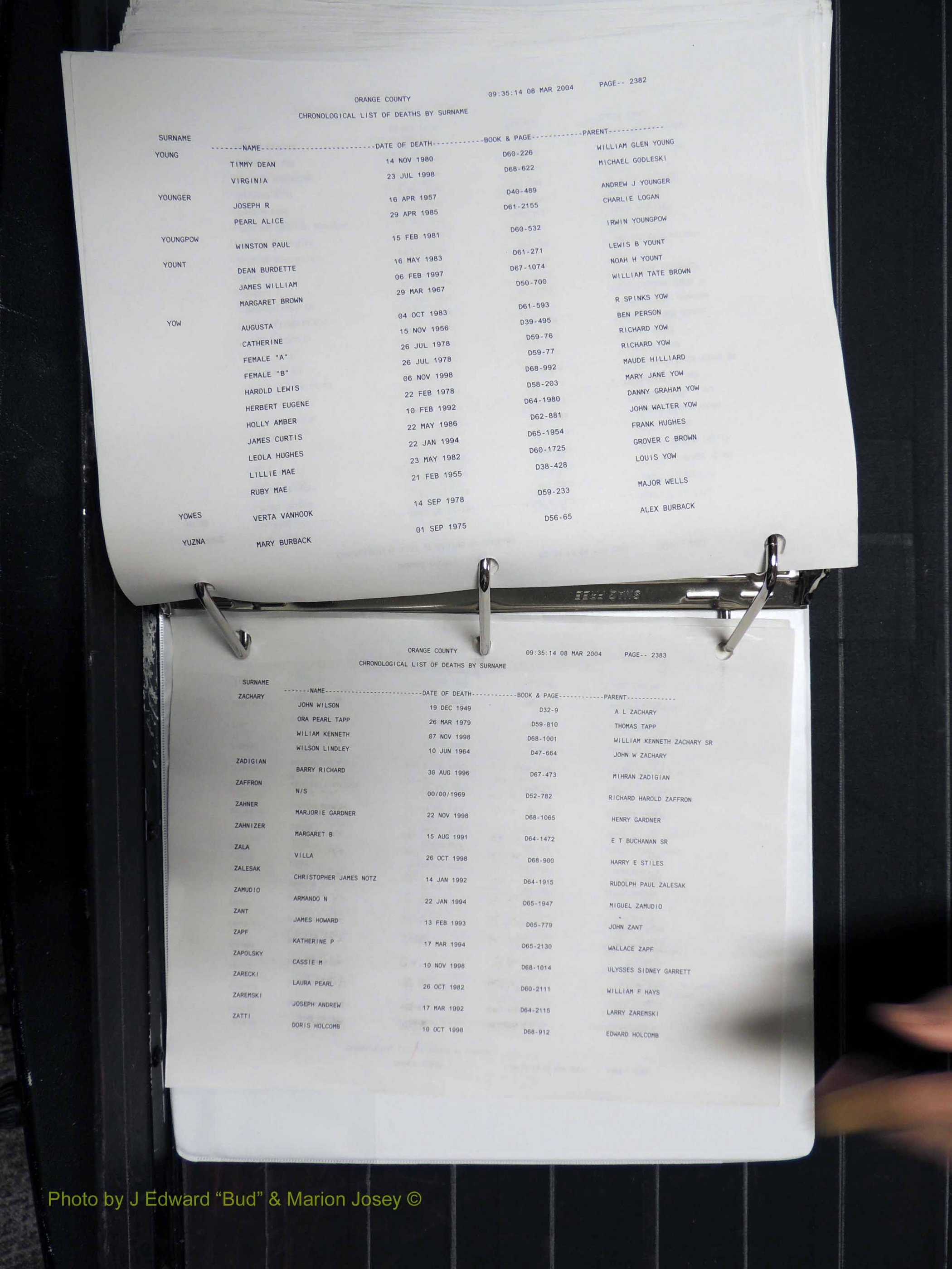Orange Co, NC, Death Index, O-Z, 1913-1998 (518).JPG