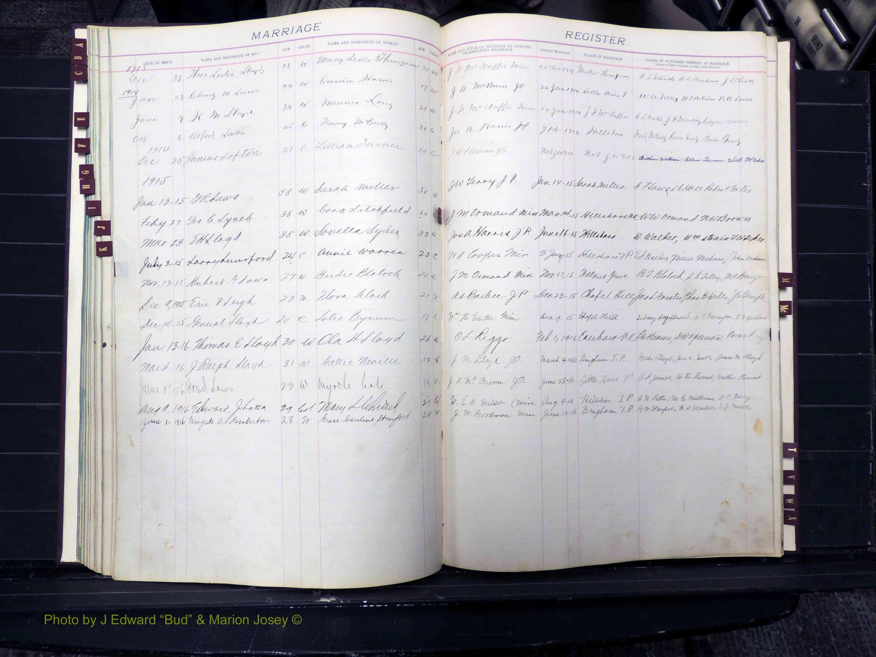 Orange Co, NC, Marriages, Male, 1910-1916 (123).JPG
