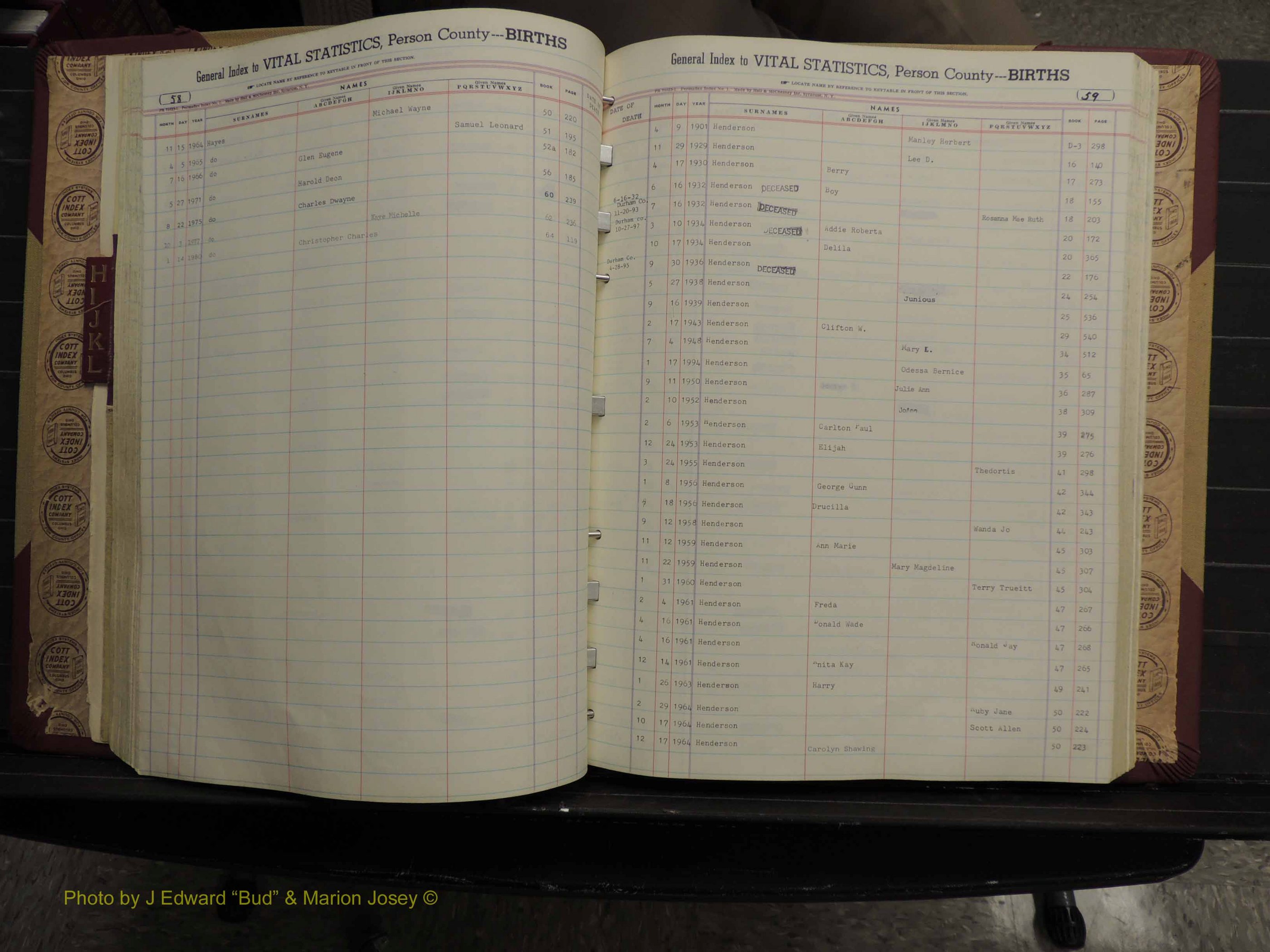 Person Co, NC, Births, H-L, 1913-2012 (153).JPG