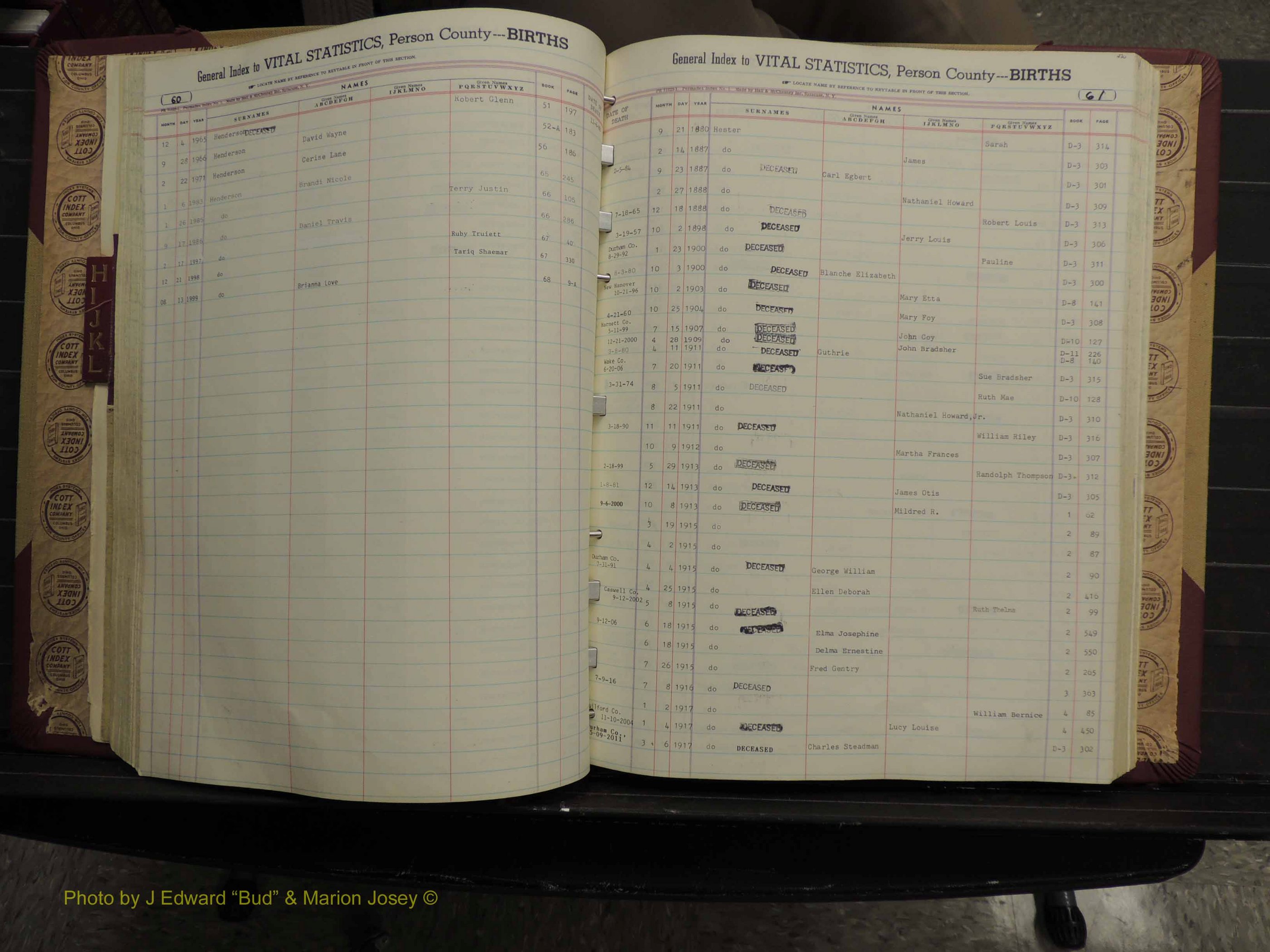Person Co, NC, Births, H-L, 1913-2012 (154).JPG