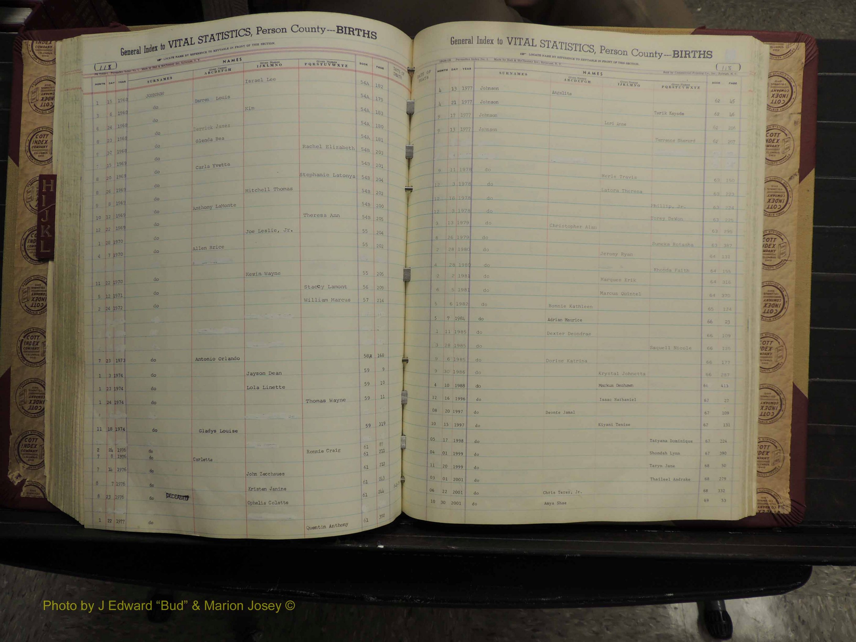 Person Co, NC, Births, H-L, 1913-2012 (213).JPG
