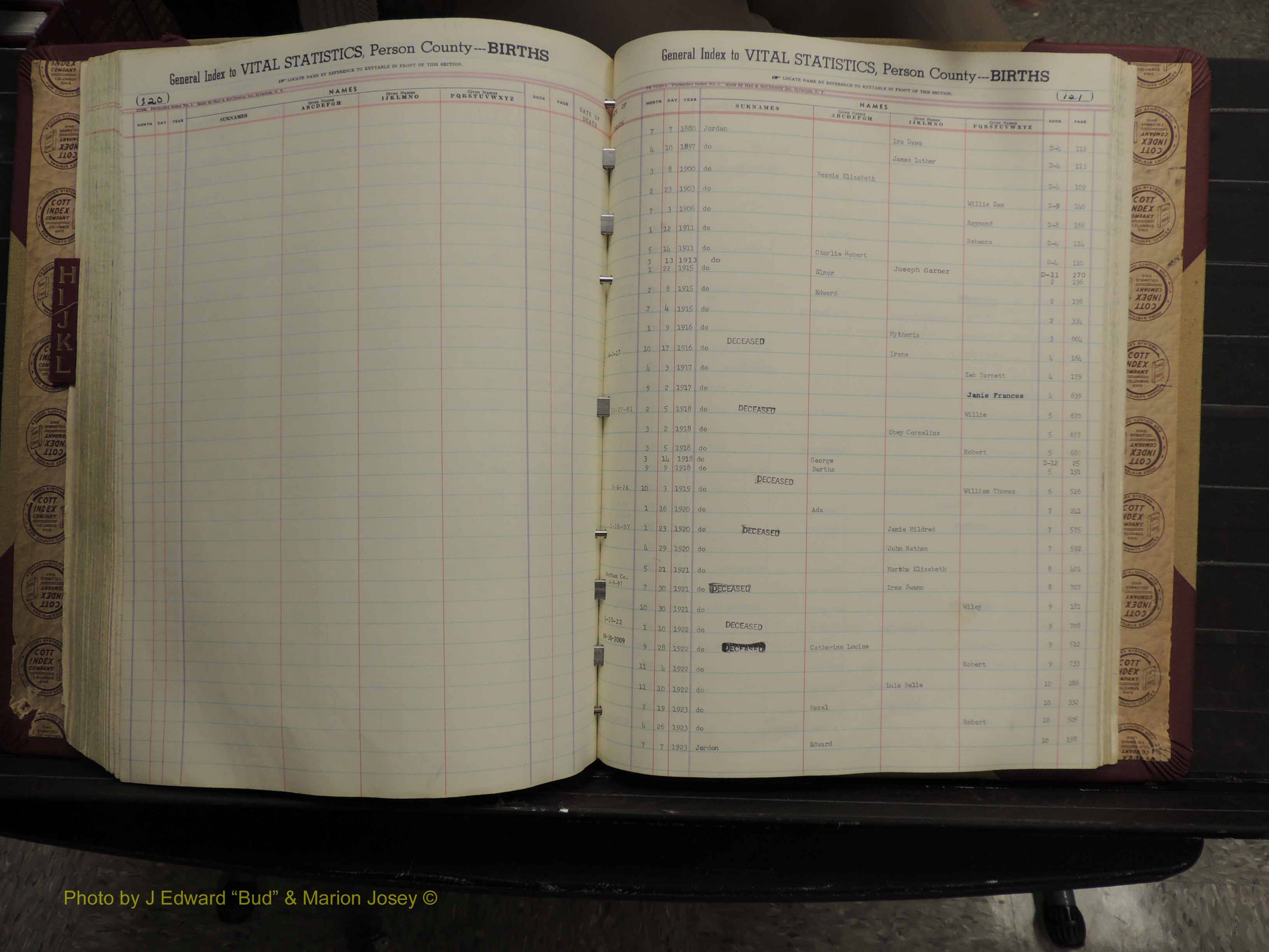 Person Co, NC, Births, H-L, 1913-2012 (223).JPG