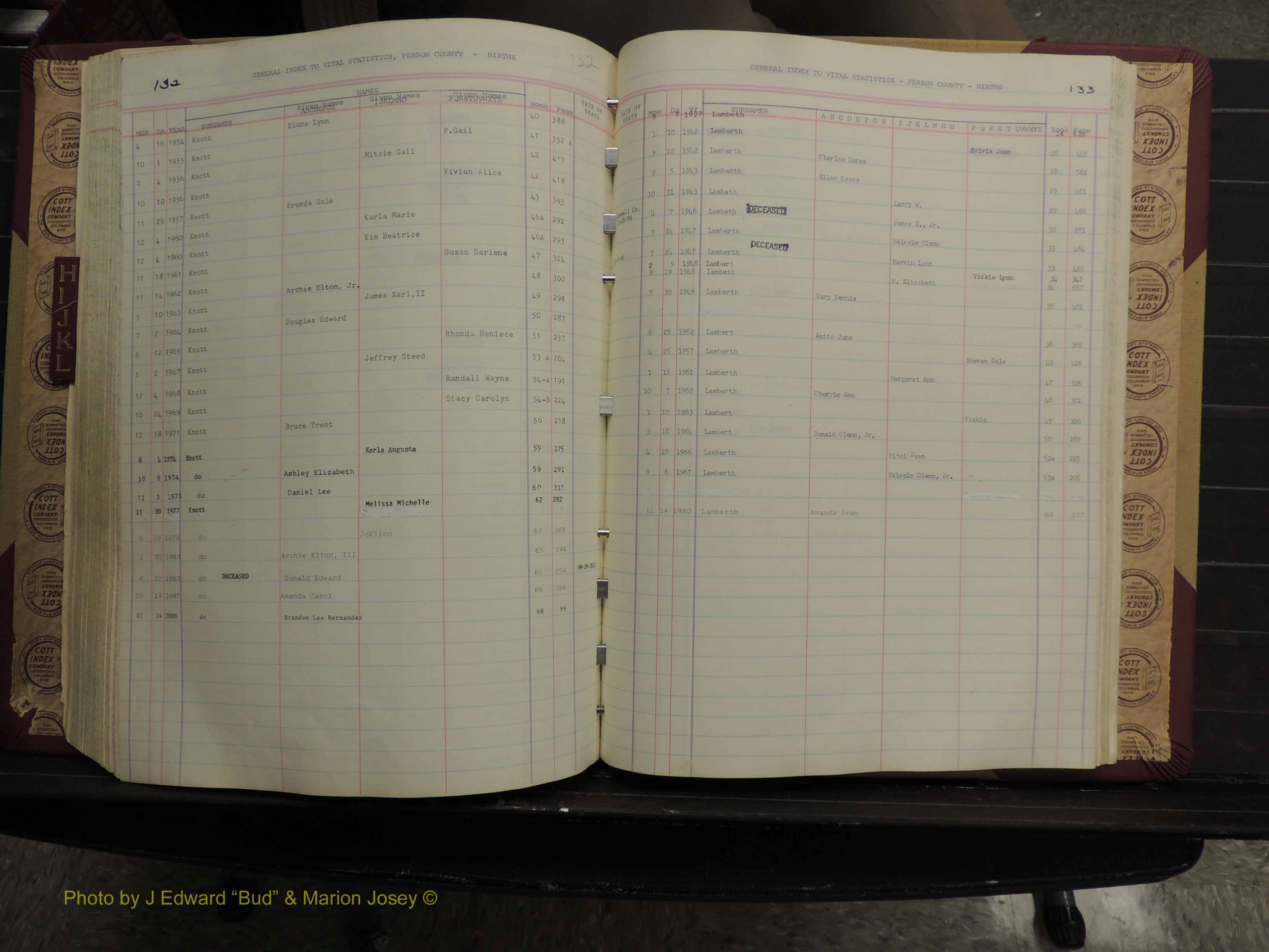 Person Co, NC, Births, H-L, 1913-2012 (232).JPG