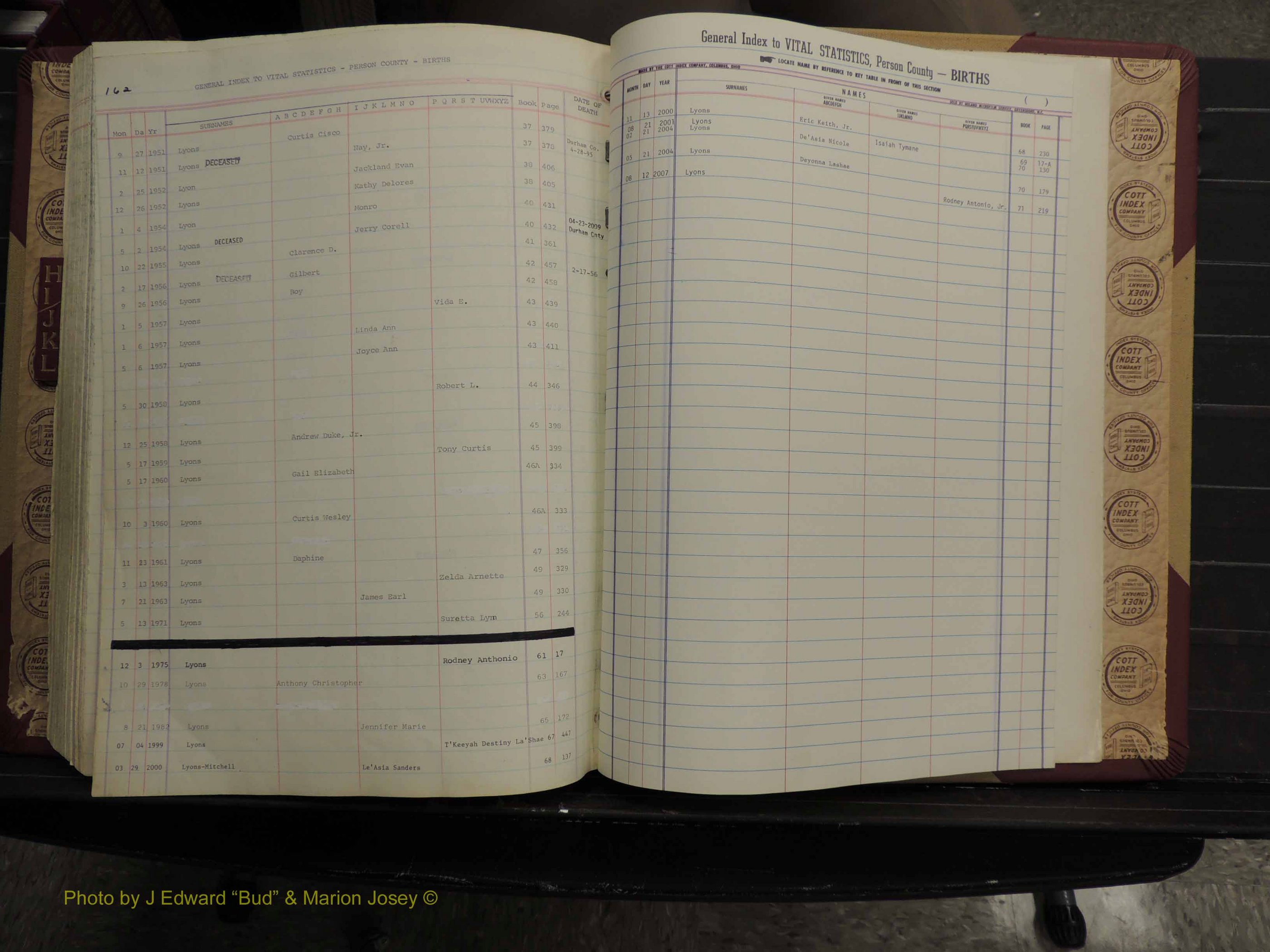 Person Co, NC, Births, H-L, 1913-2012 (274).JPG