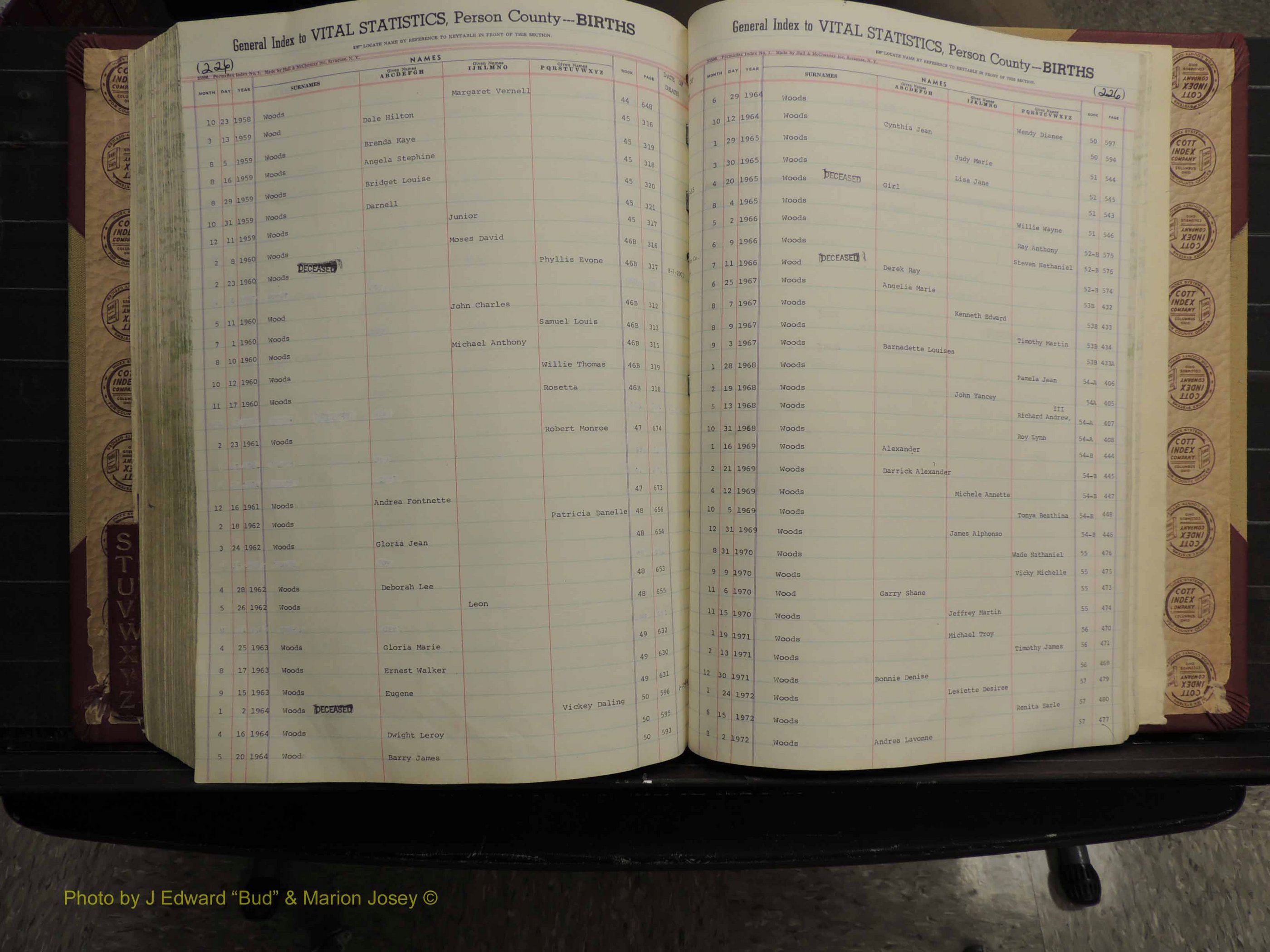 Person Co, NC, Births, S-Z, 1913-2012 (337).JPG