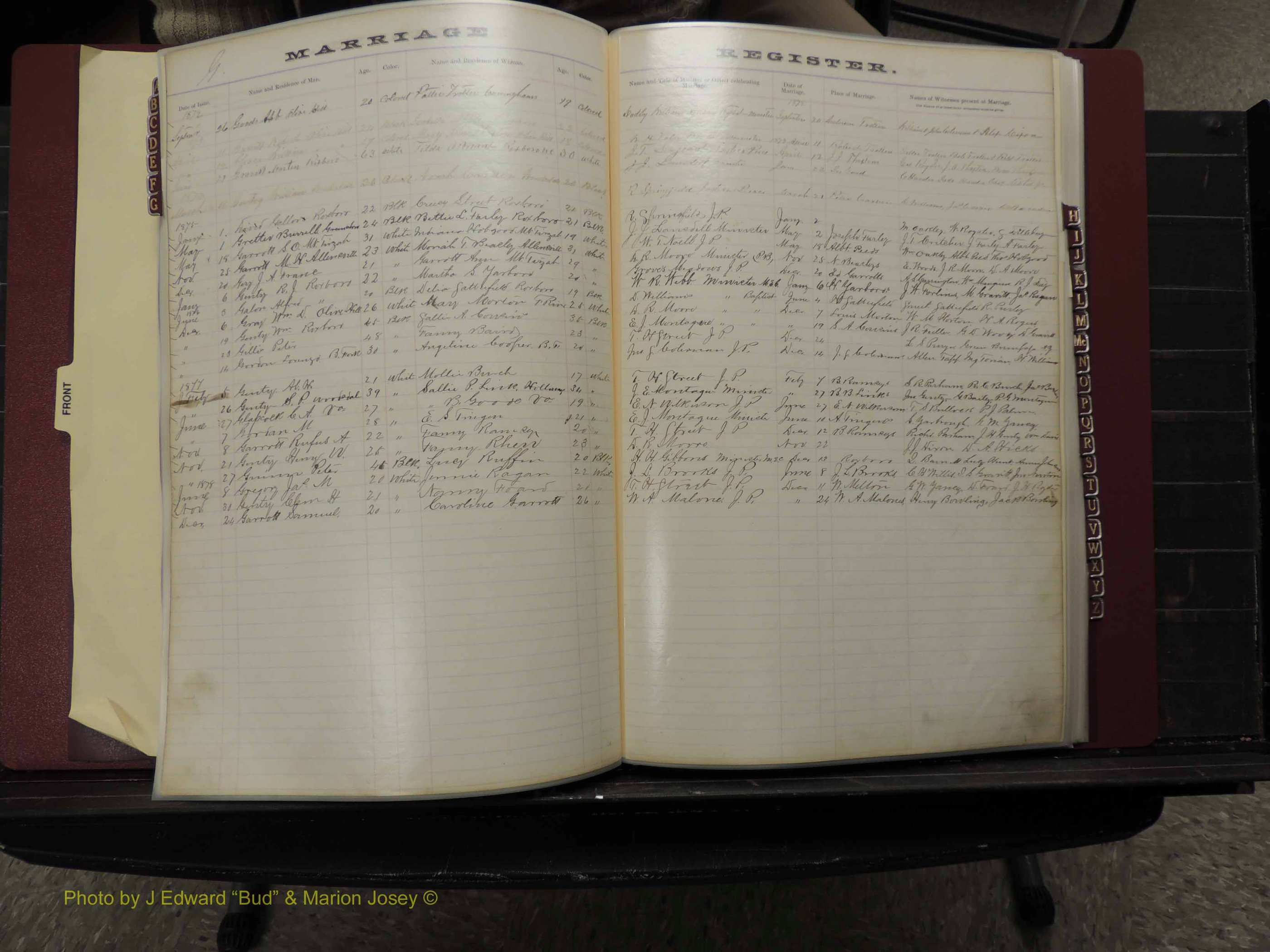 Person Co, NC, Marriages, Male Index, 1851-1879 (257).JPG