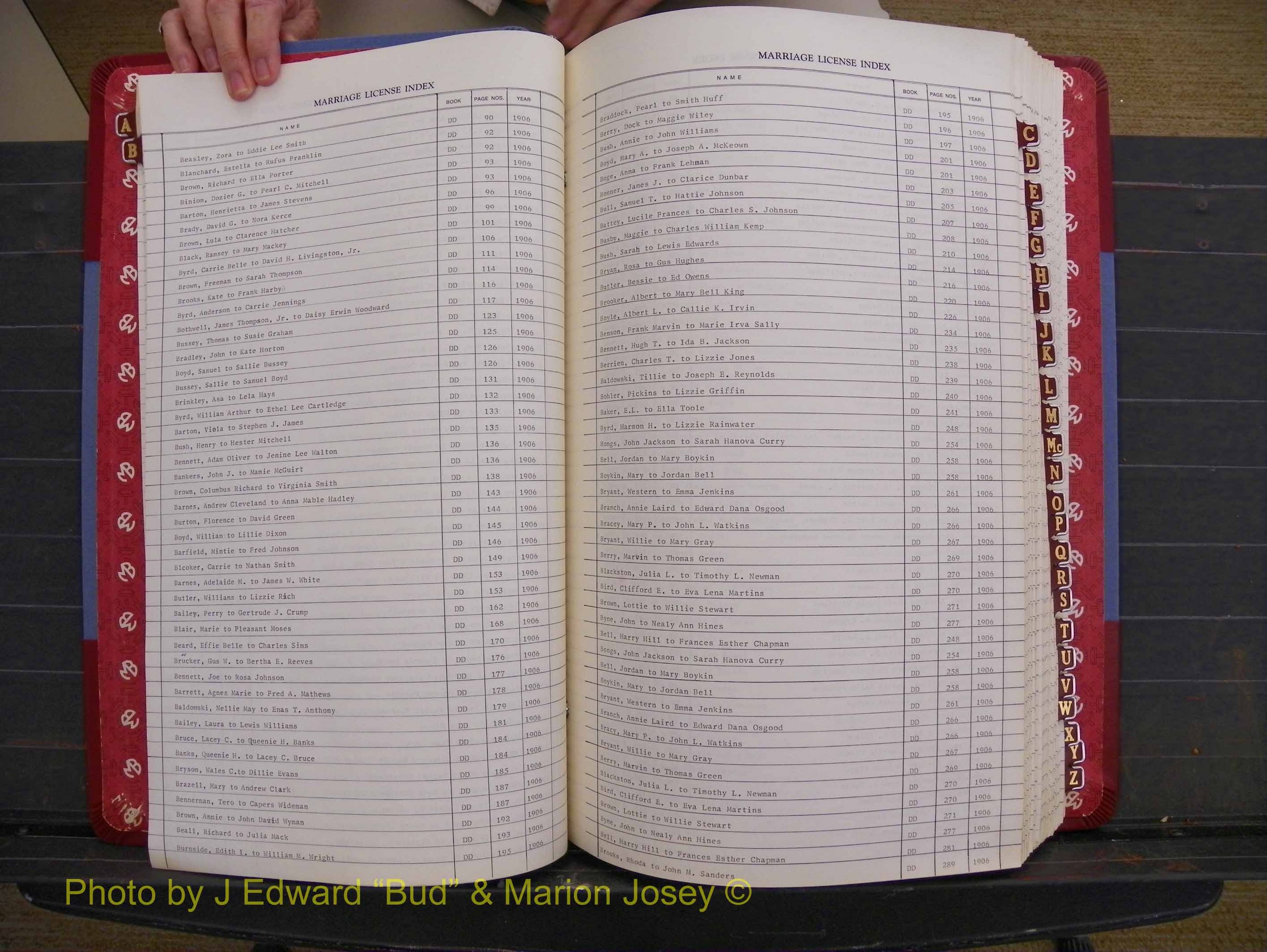 Richmond Marriages 1903-1912, Index B (117).JPG
