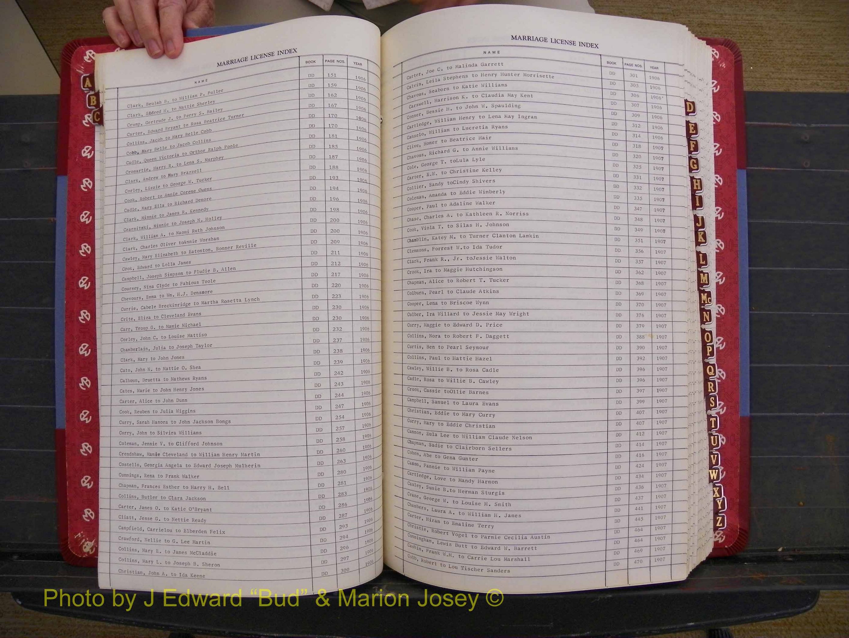 Richmond Marriages 1903-1912, Index C (134).JPG