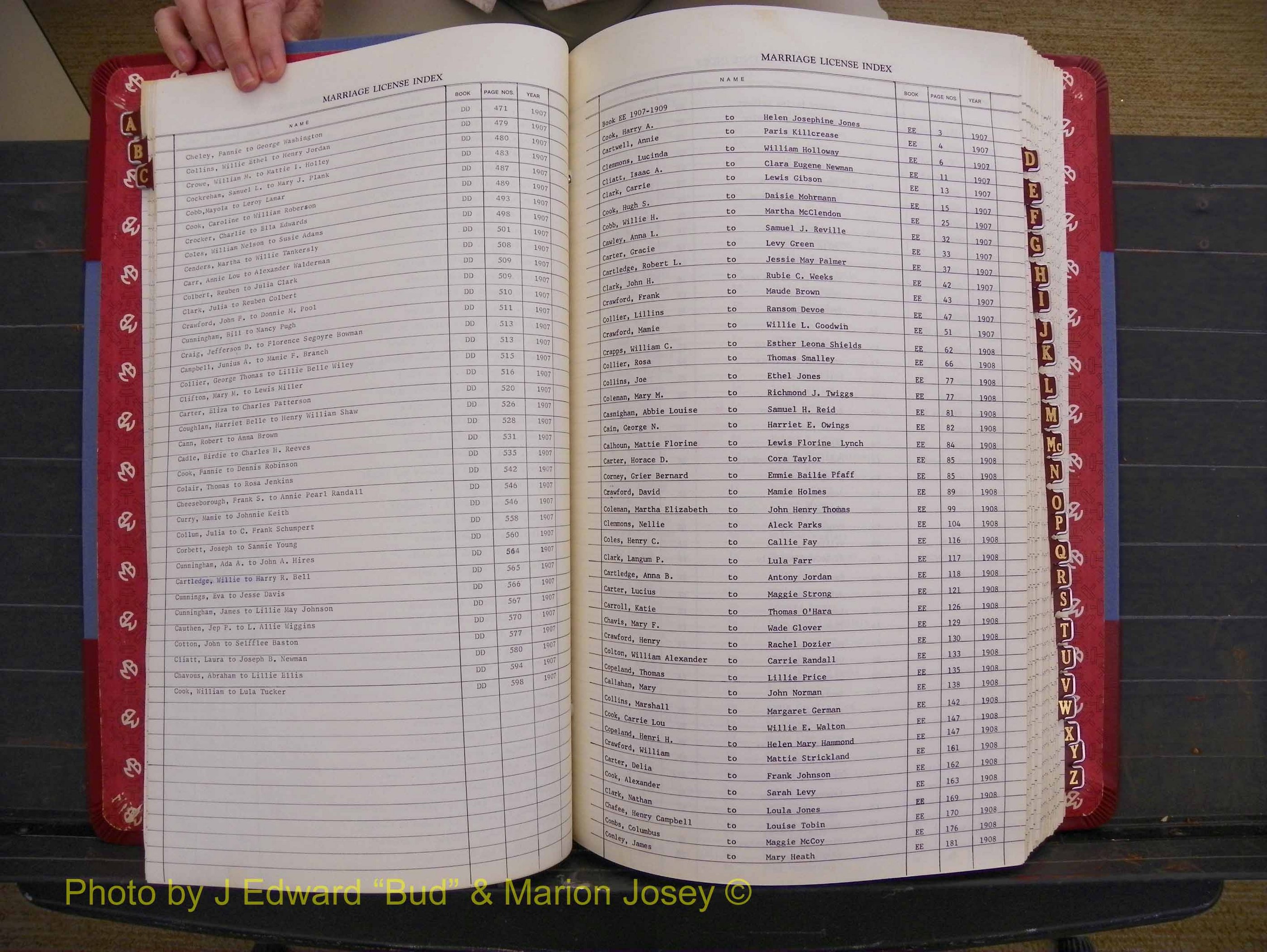 Richmond Marriages 1903-1912, Index C (135).JPG