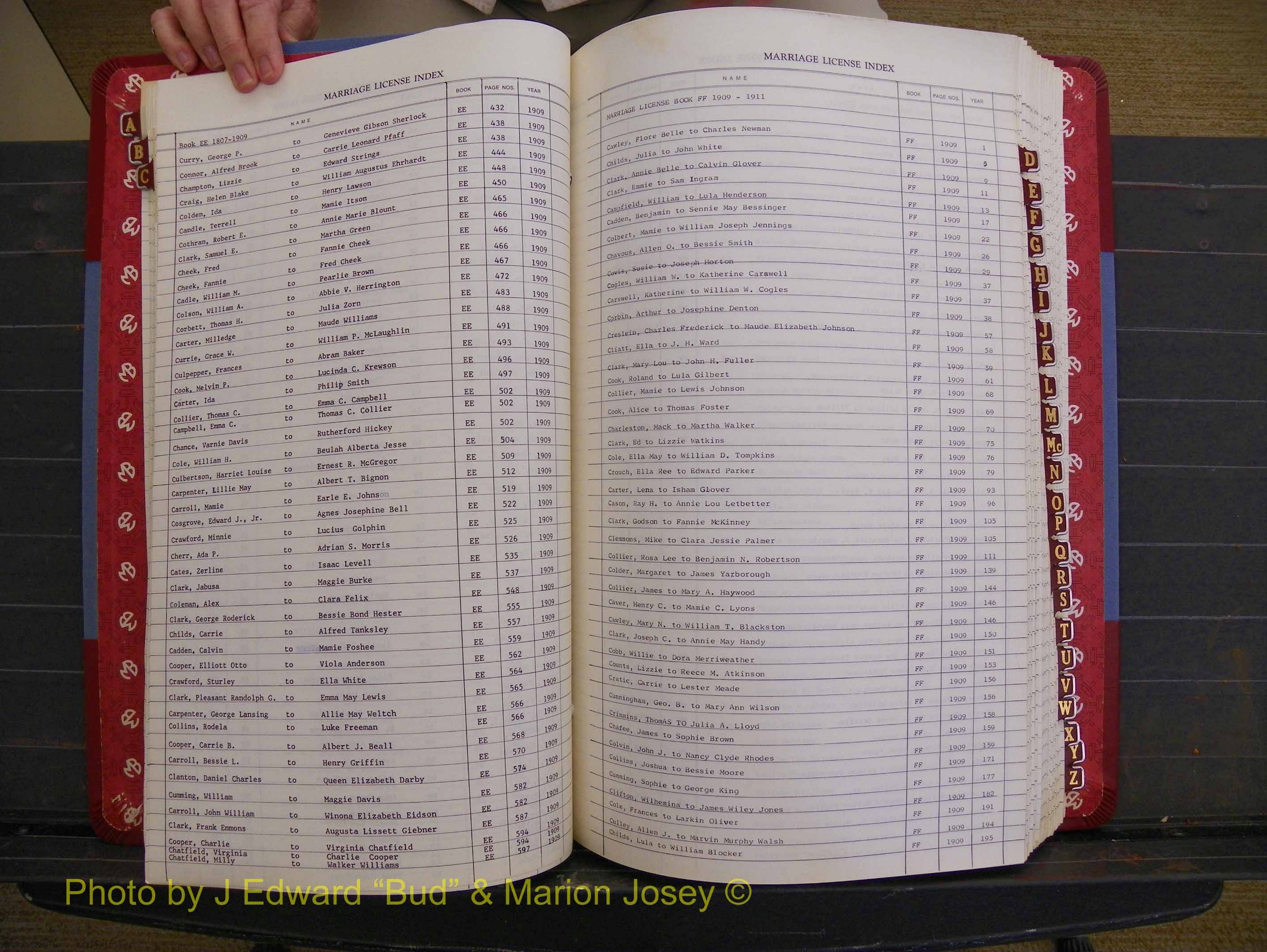 Richmond Marriages 1903-1912, Index C (137).JPG