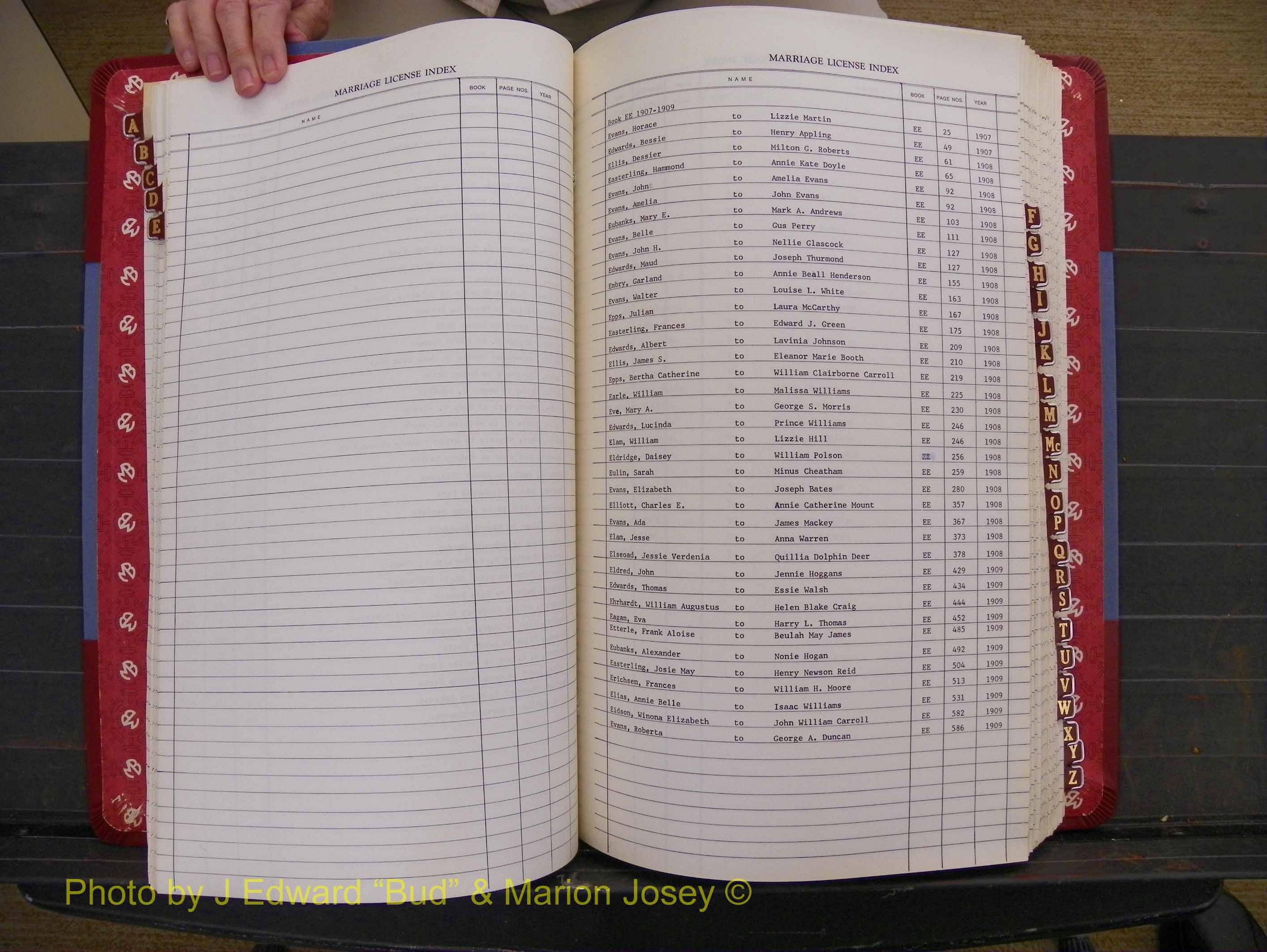 Richmond Marriages 1903-1912, Index E (157).JPG