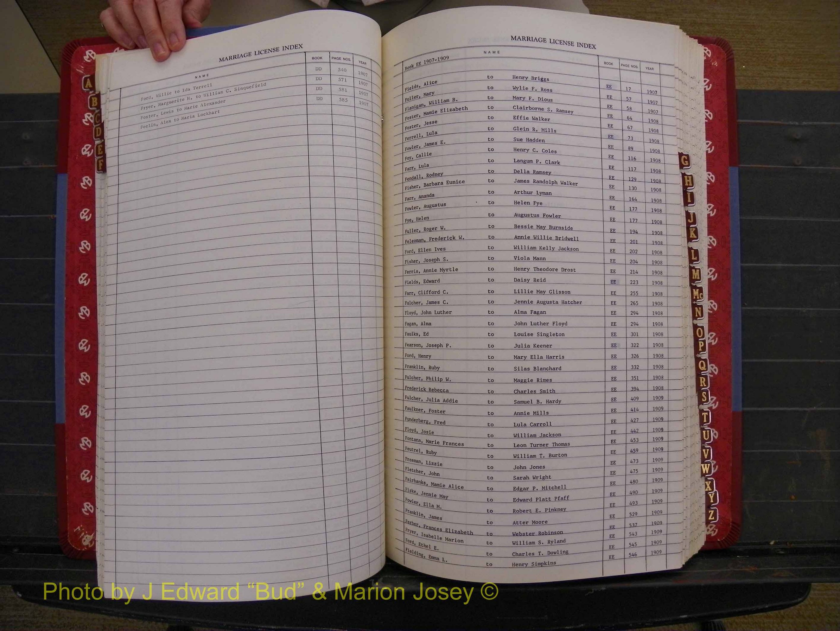 Richmond Marriages 1903-1912, Index F (164).JPG