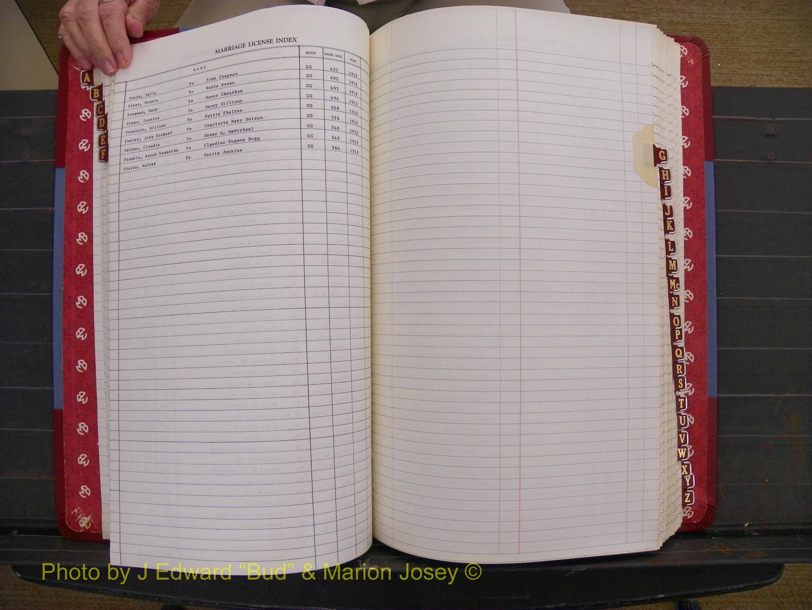 Richmond Marriages 1903-1912, Index F (167).JPG