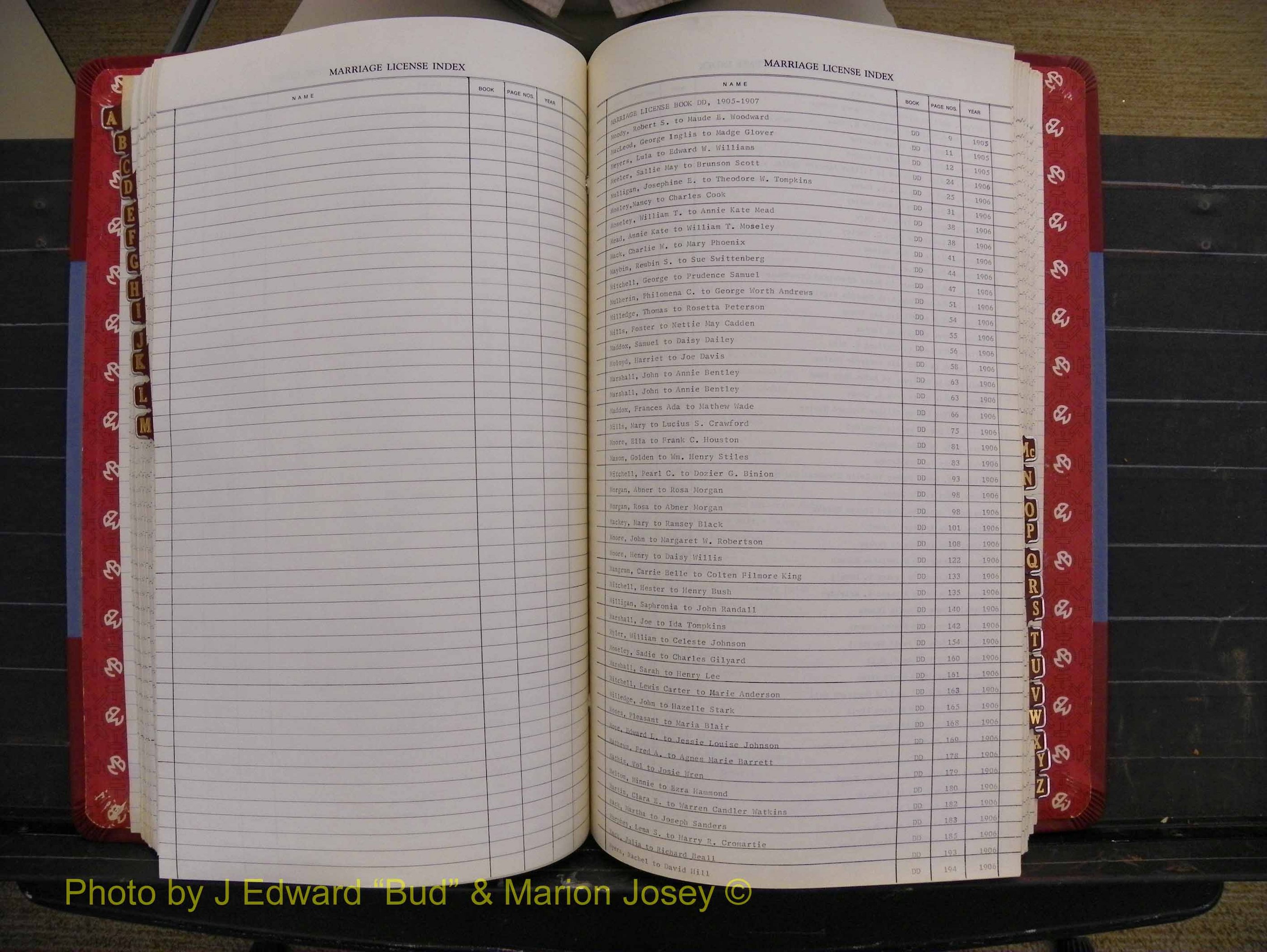 Richmond Marriages 1903-1912, Index M (234).JPG