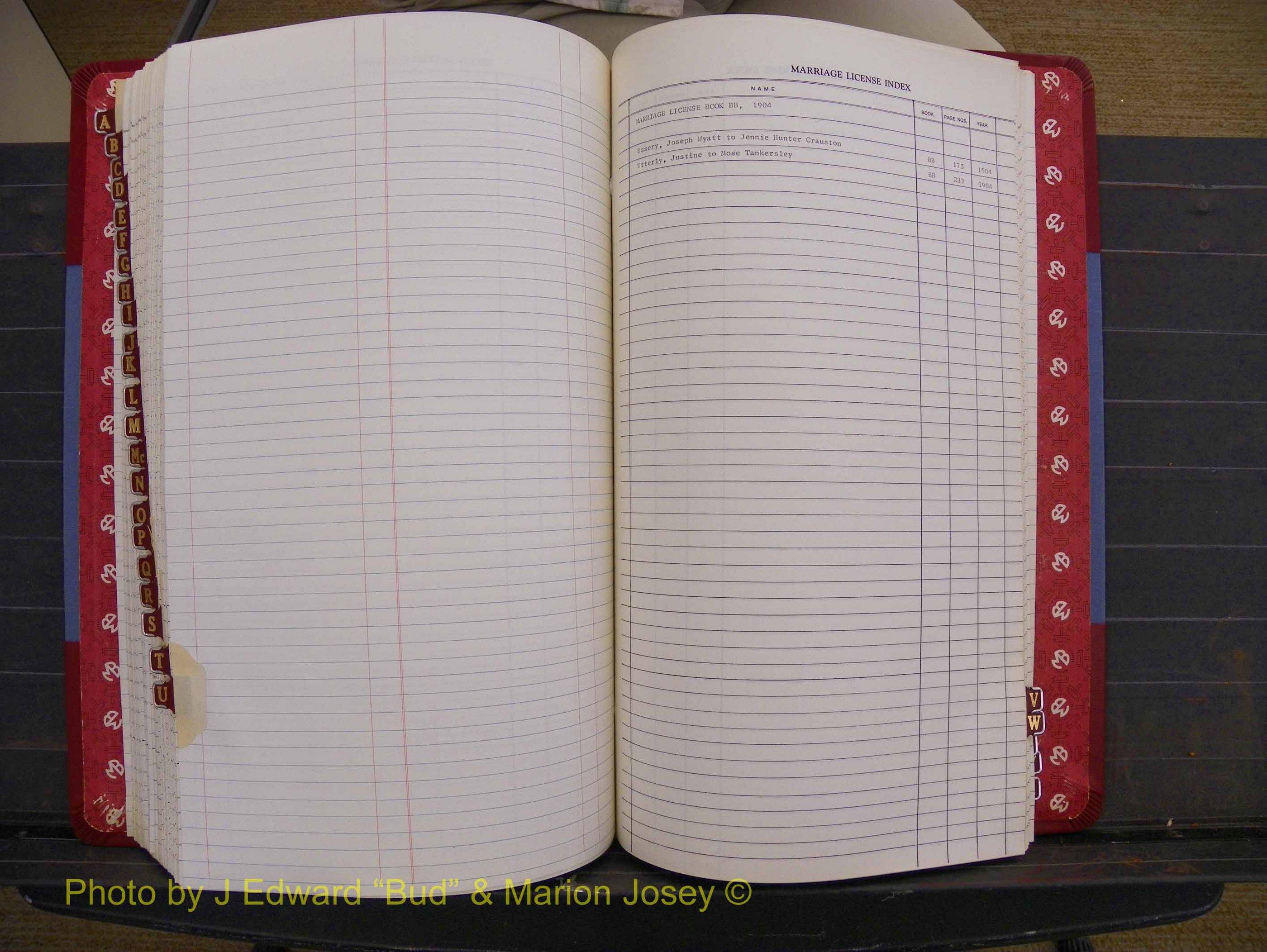 Richmond Marriages 1903-1912, Index U (318).JPG