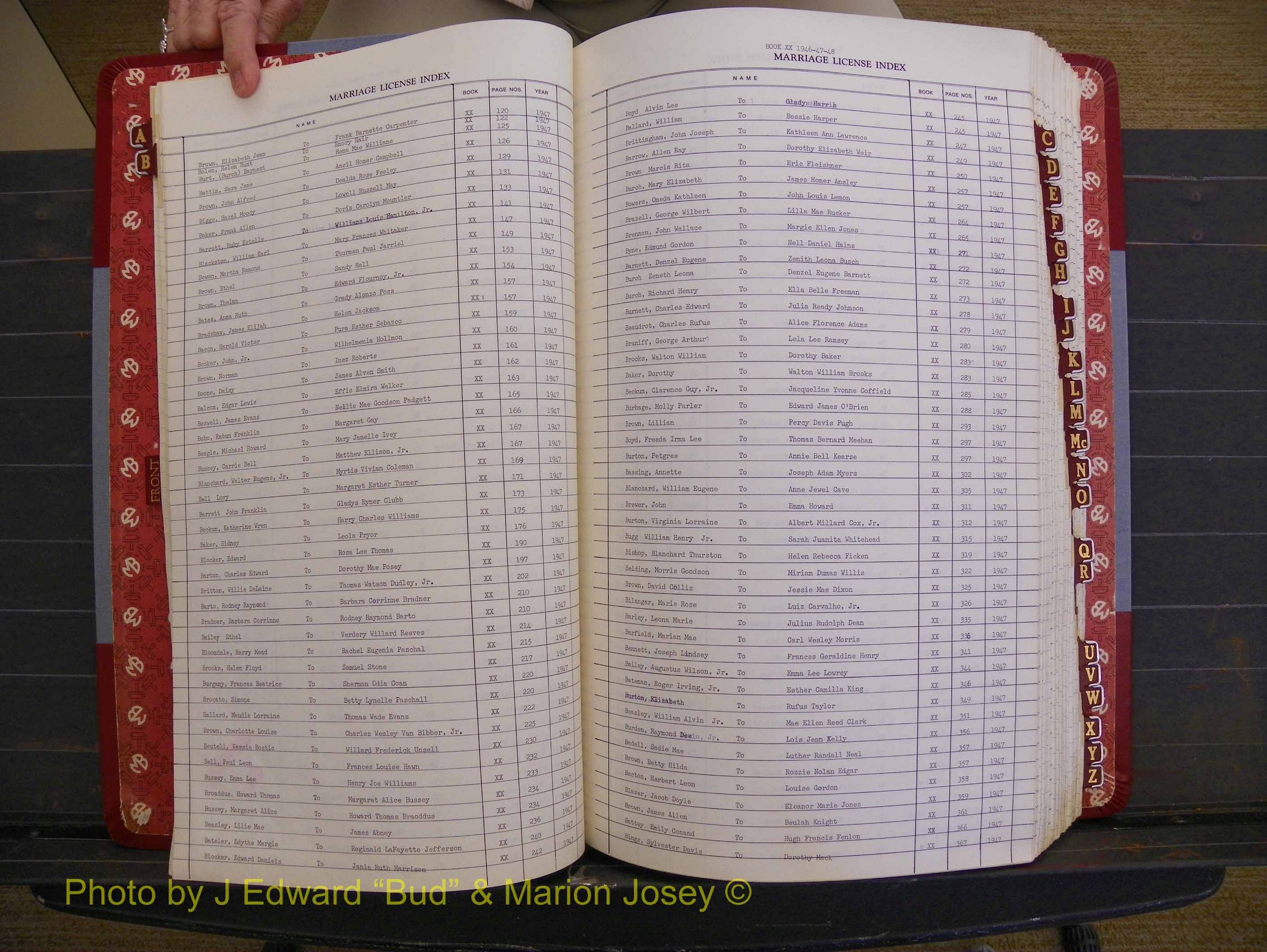 Richland Marriages 1912-1956, Index B (120).JPG