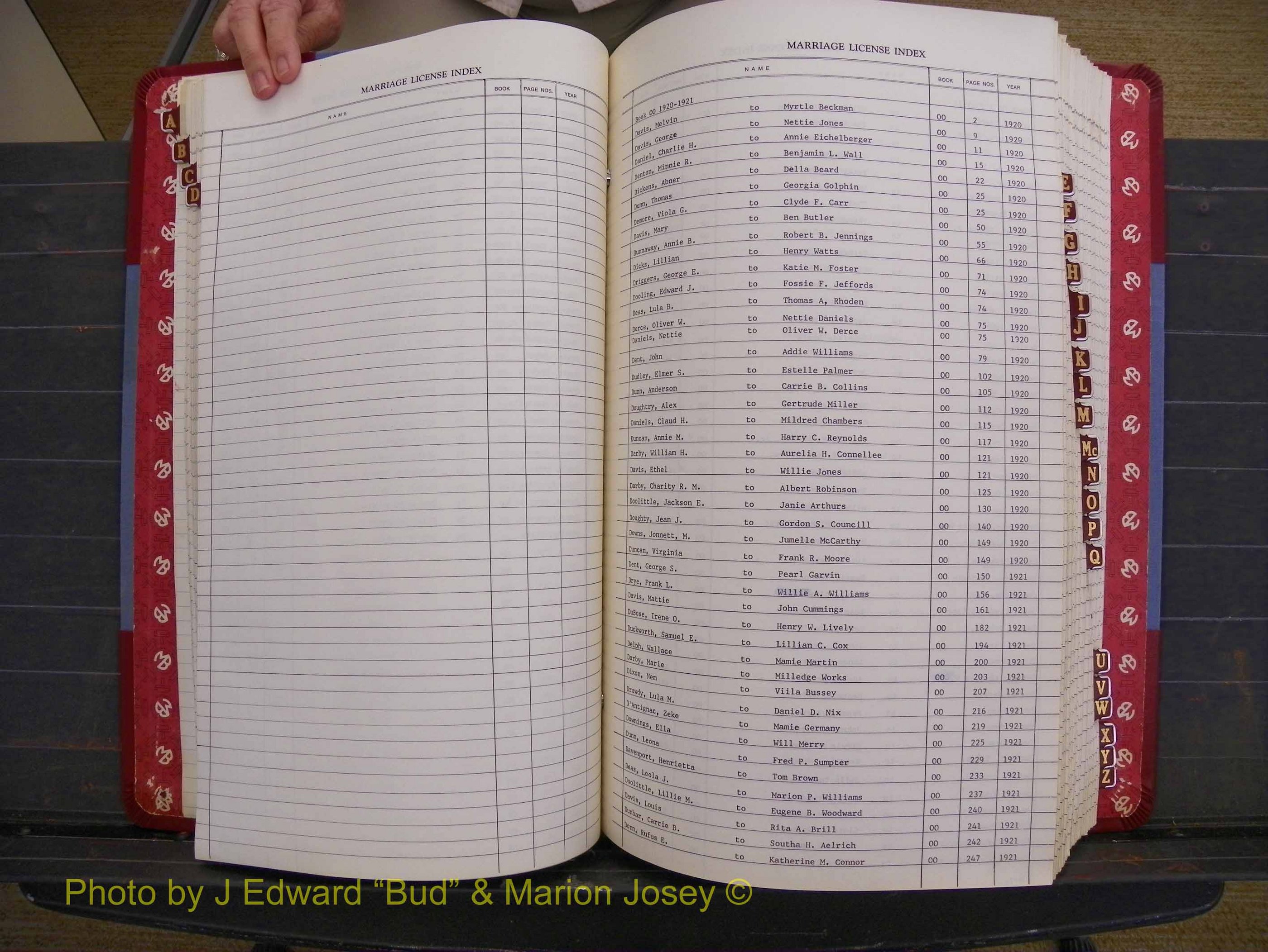 Richmond Marriages 1919-1942, Index D (173).JPG