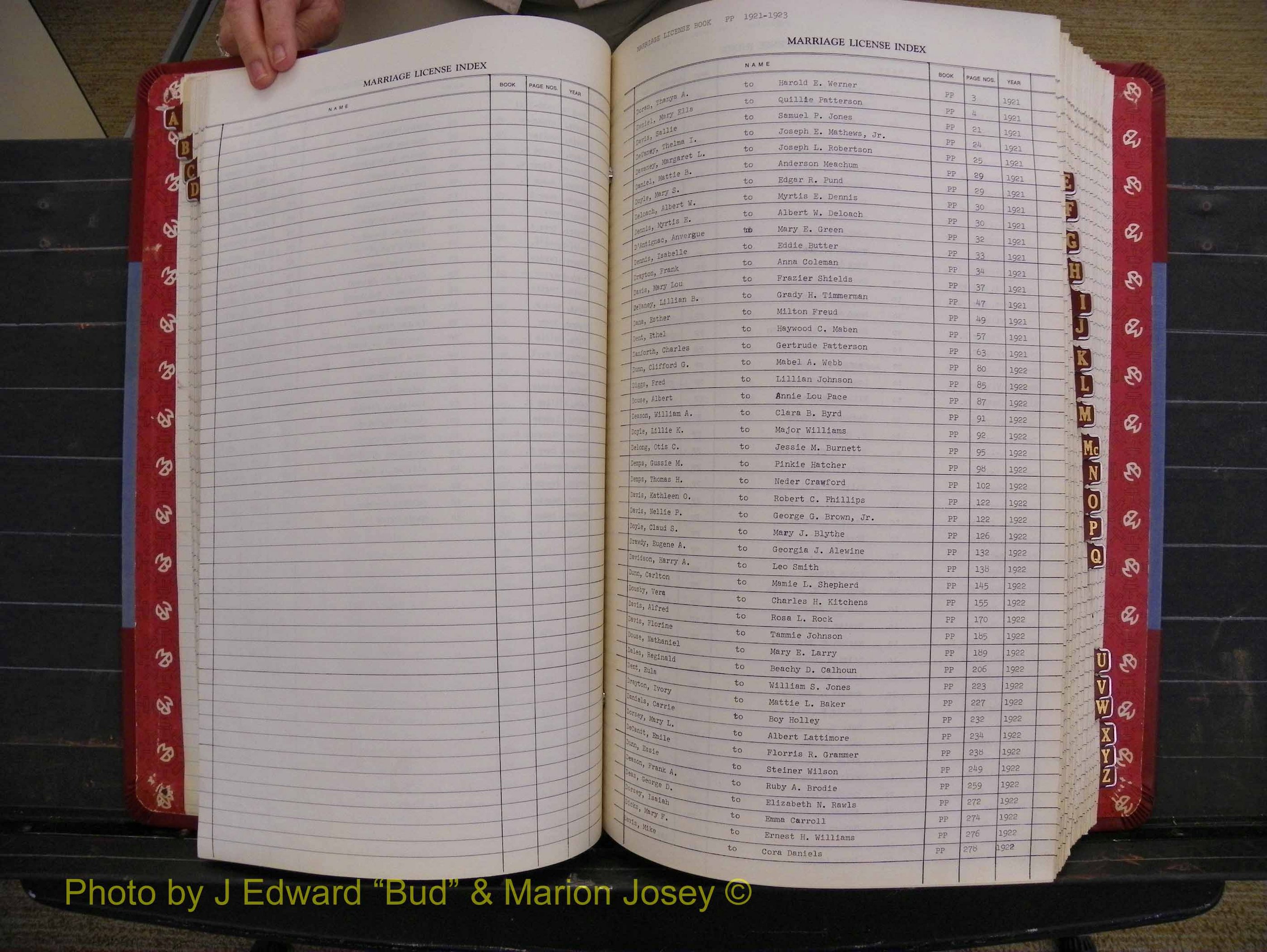 Richmond Marriages 1919-1942, Index D (174).JPG