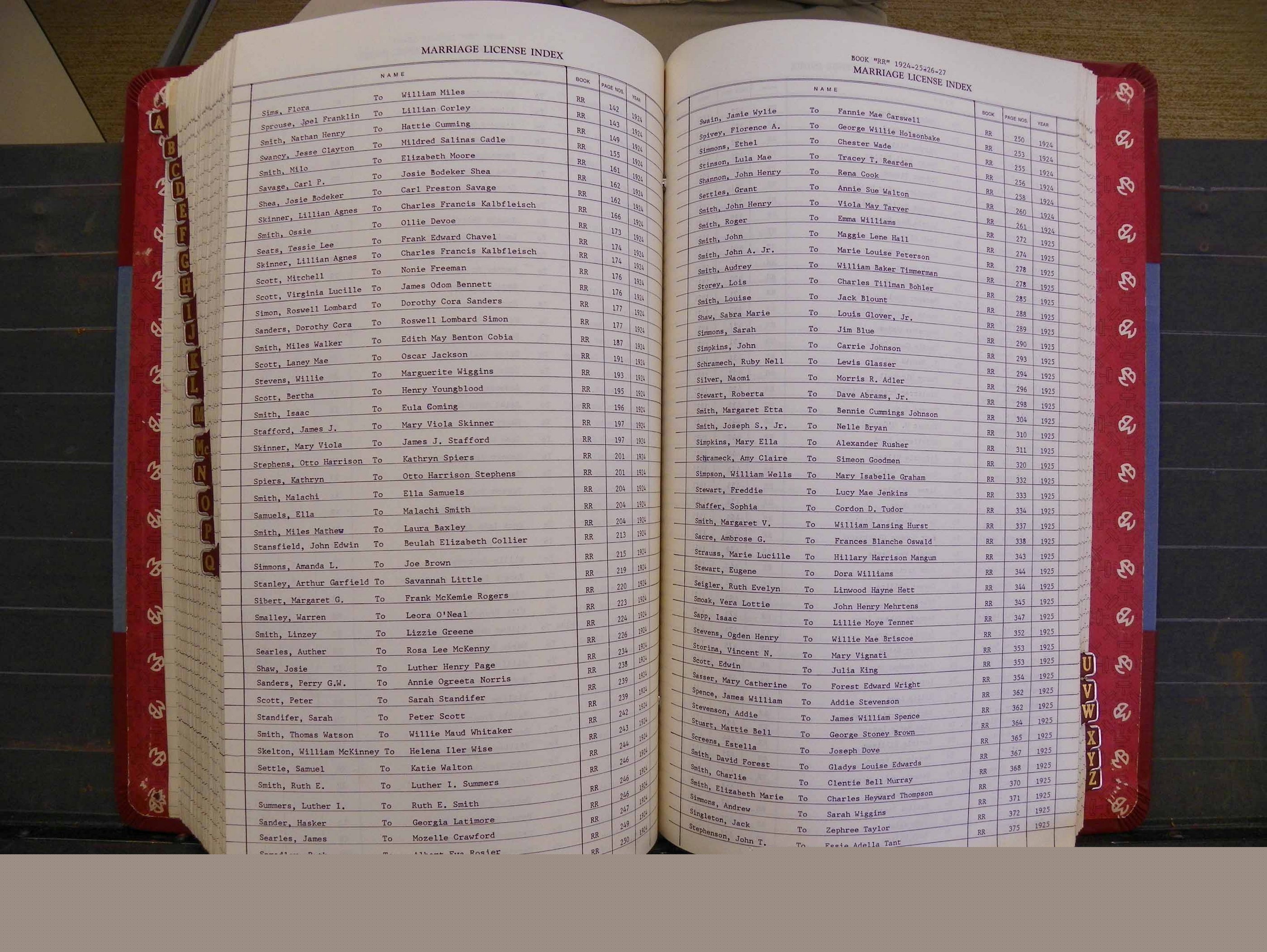 Richmond Marriages 1919-1942, Index S (395).JPG