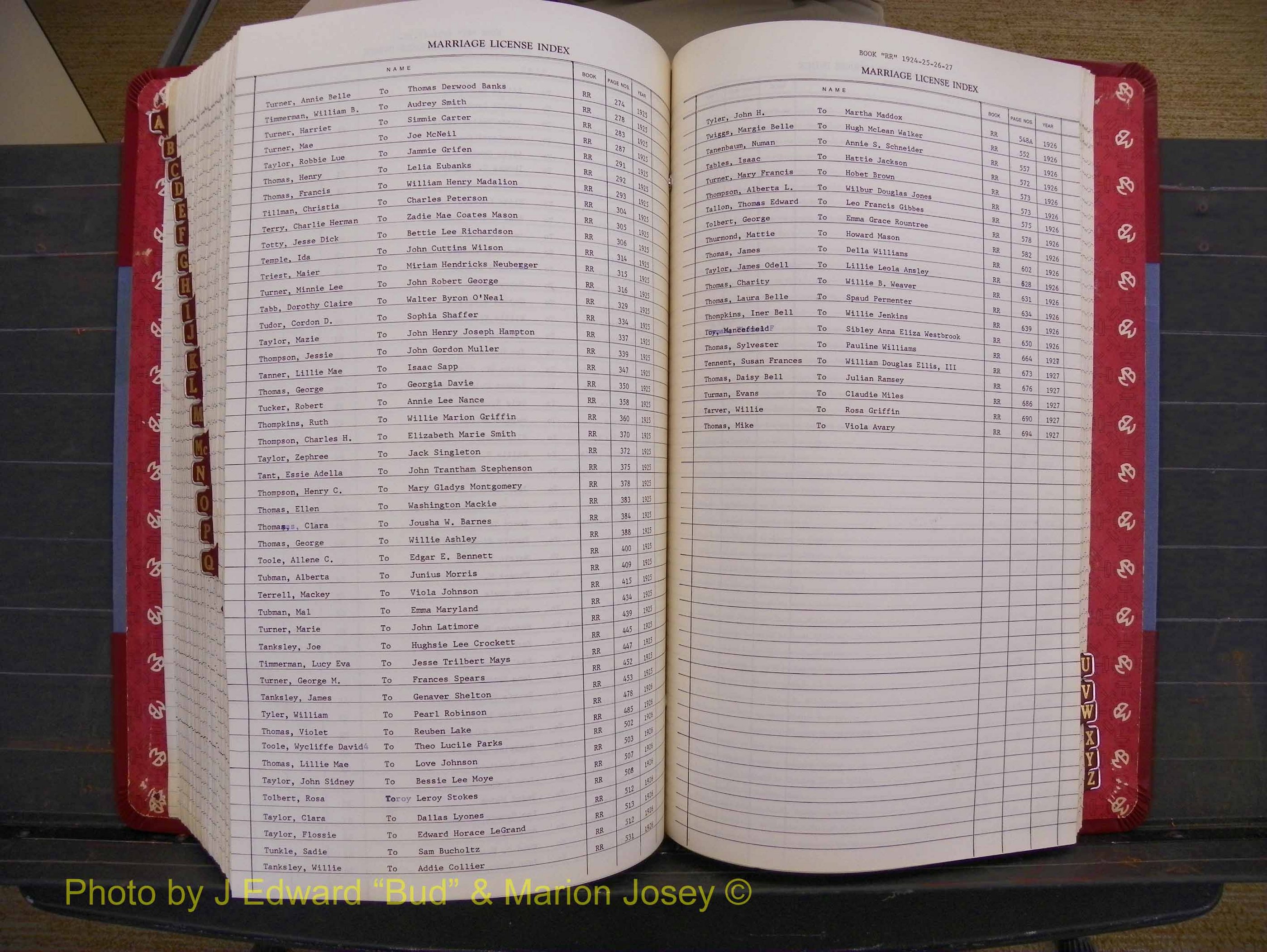 Richmond Marriages 1919-1942, Index T (417).JPG
